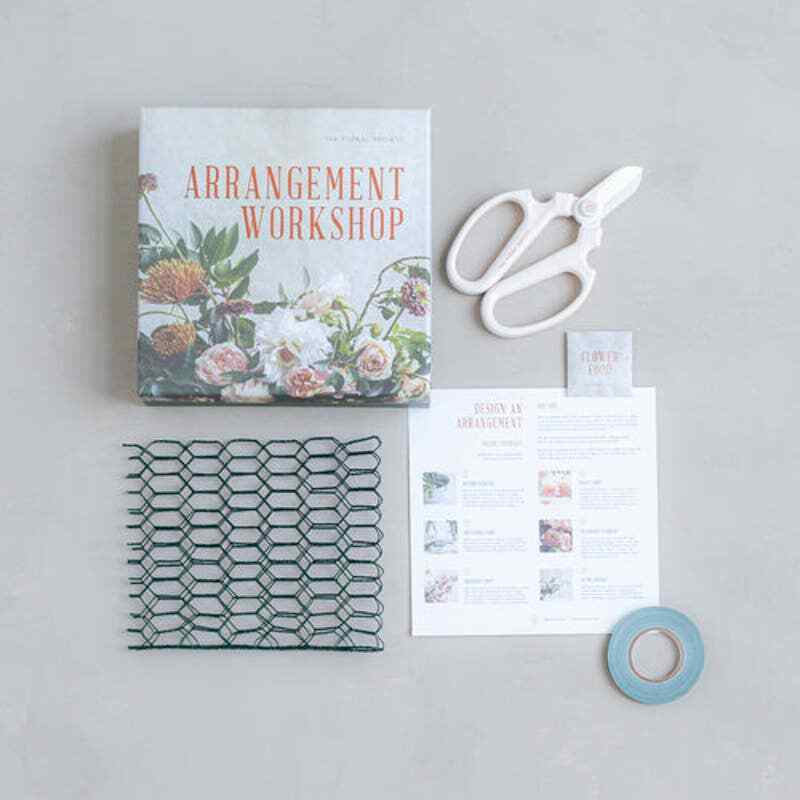 The Floral Society Arrangement Workshop Kit Open Box NWT