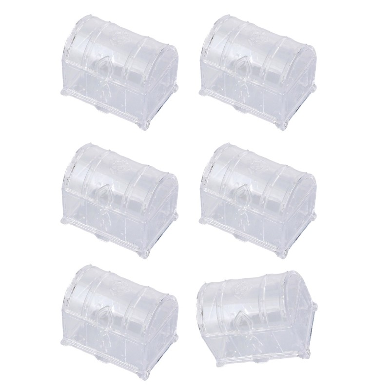 6pcs Luxurious European Favor Holder For Special Occasion Practical Candy Box