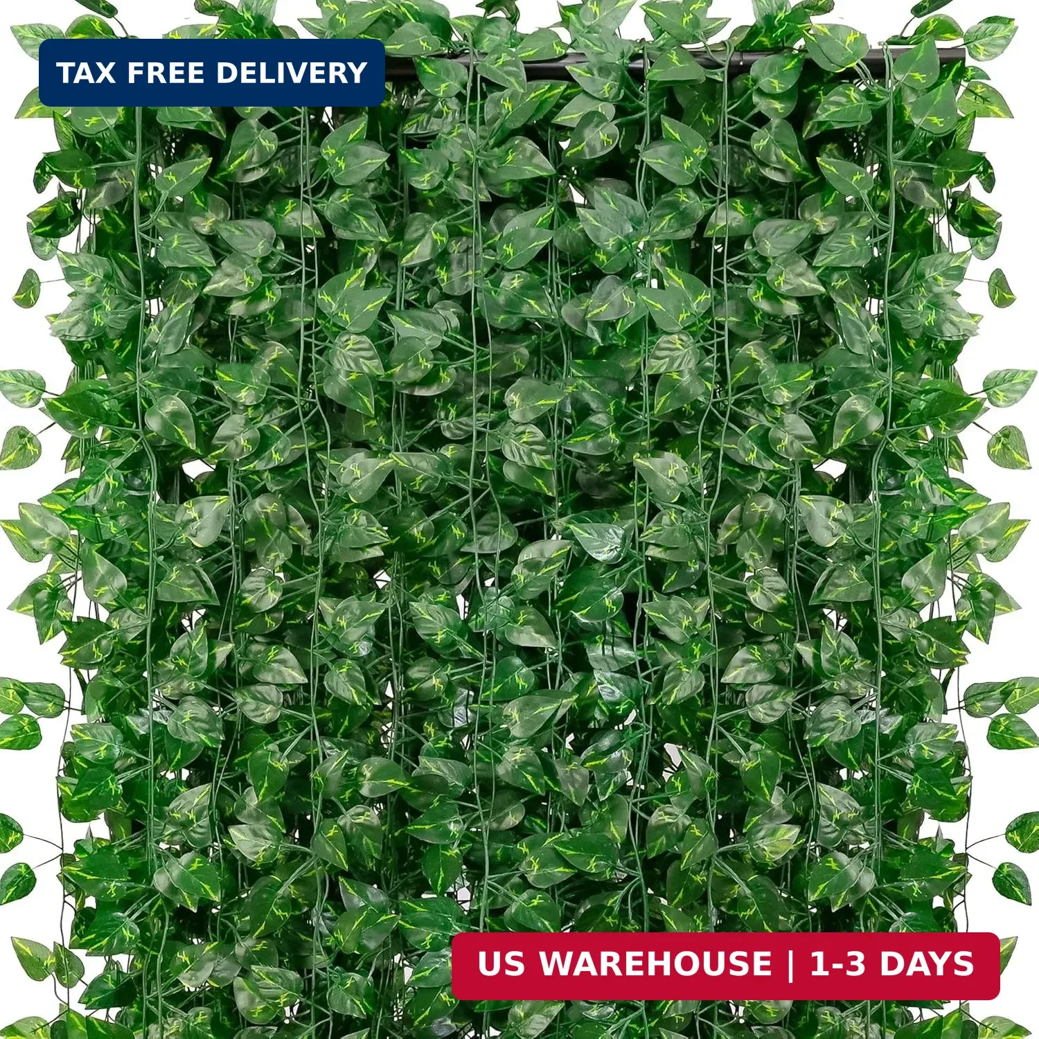 270 Feet 36 Pack Fake Greenery Hanging Garland, Artificial Ivy Leaf Plants, Vine