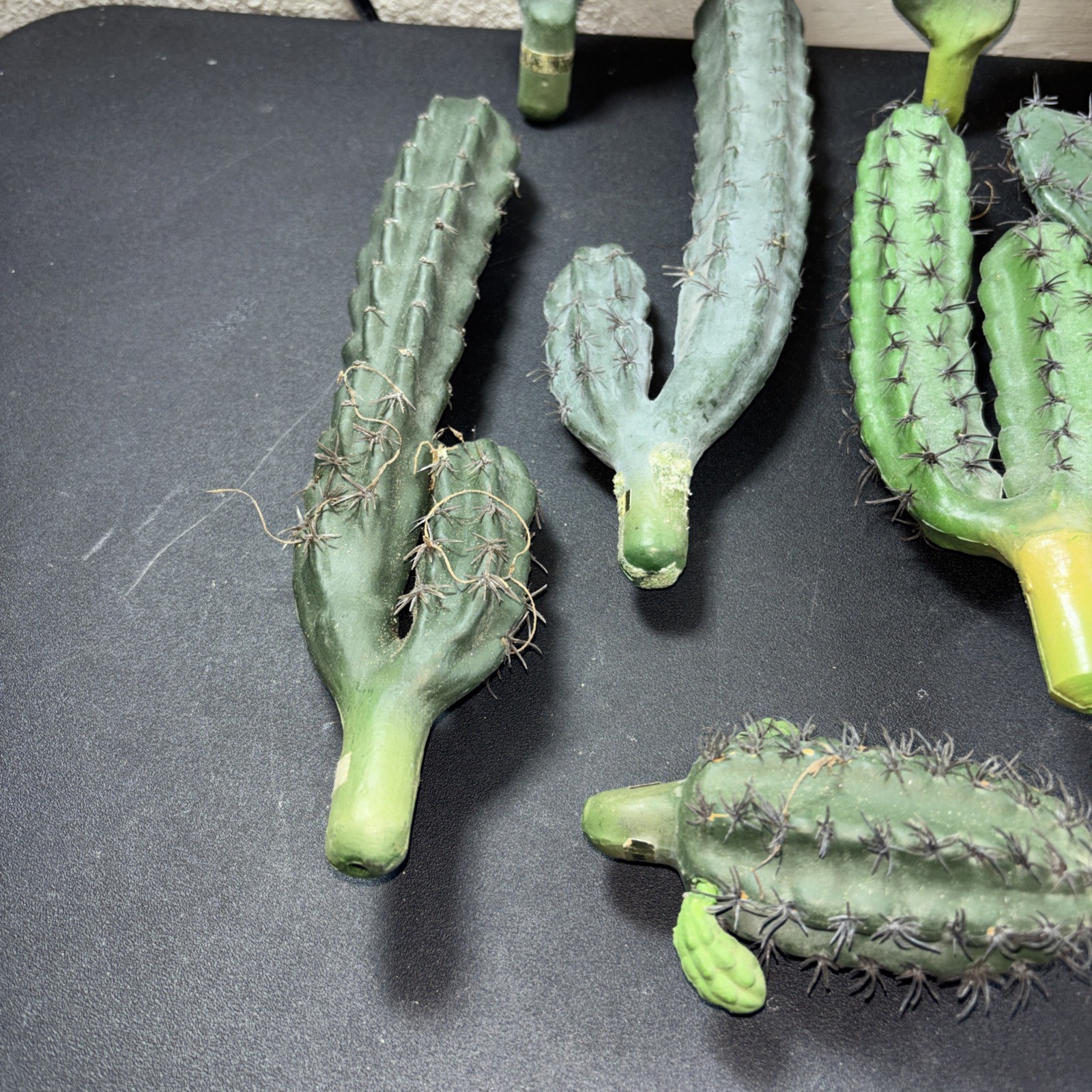 11 Faux Cactus Fake Saguaro Southwestern Plastic Decor A