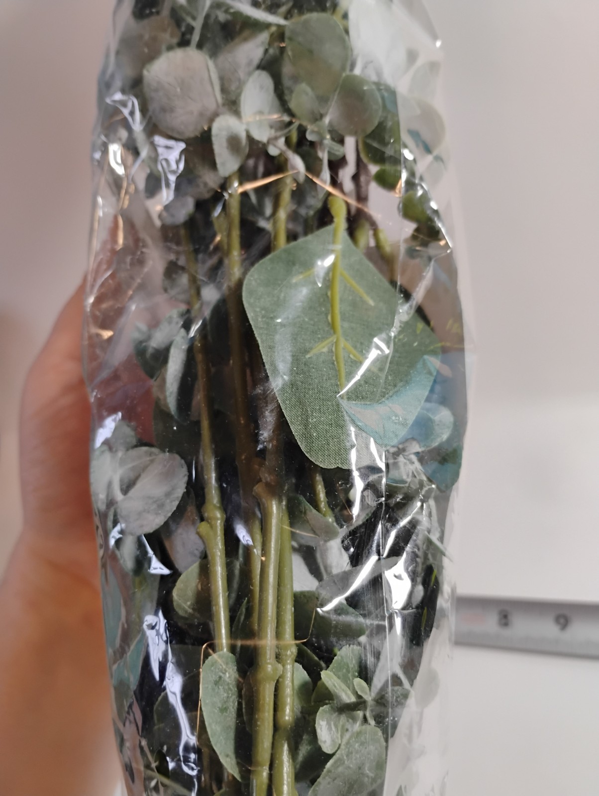 10pc Mixed Faux Eucalyptus Leaves Stems Floral Bouquet Craft Wedding Home Decor