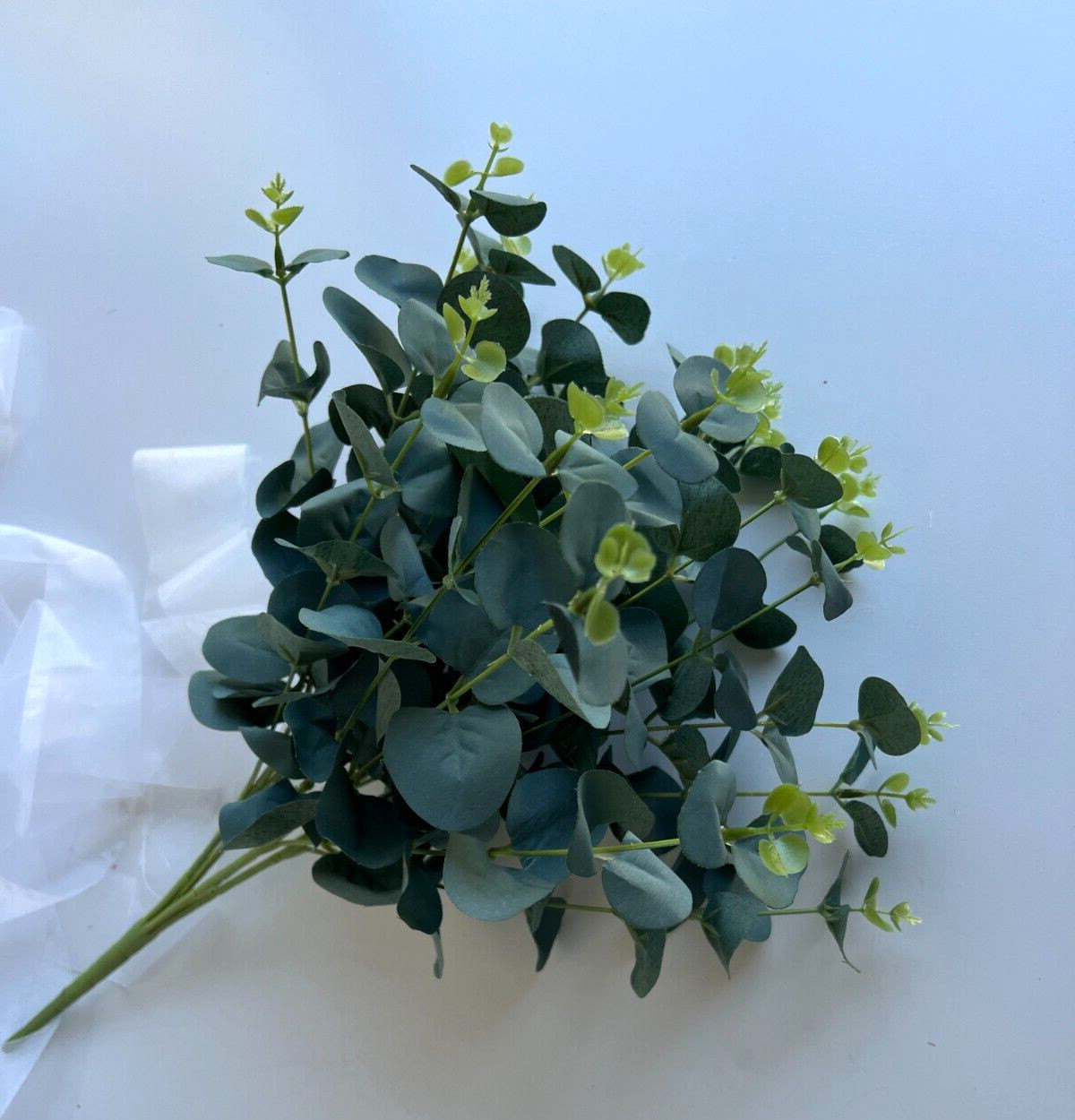 Eucalyptus Bush Australian Native Leaf Foliage Artificial Flowers greenery x 1