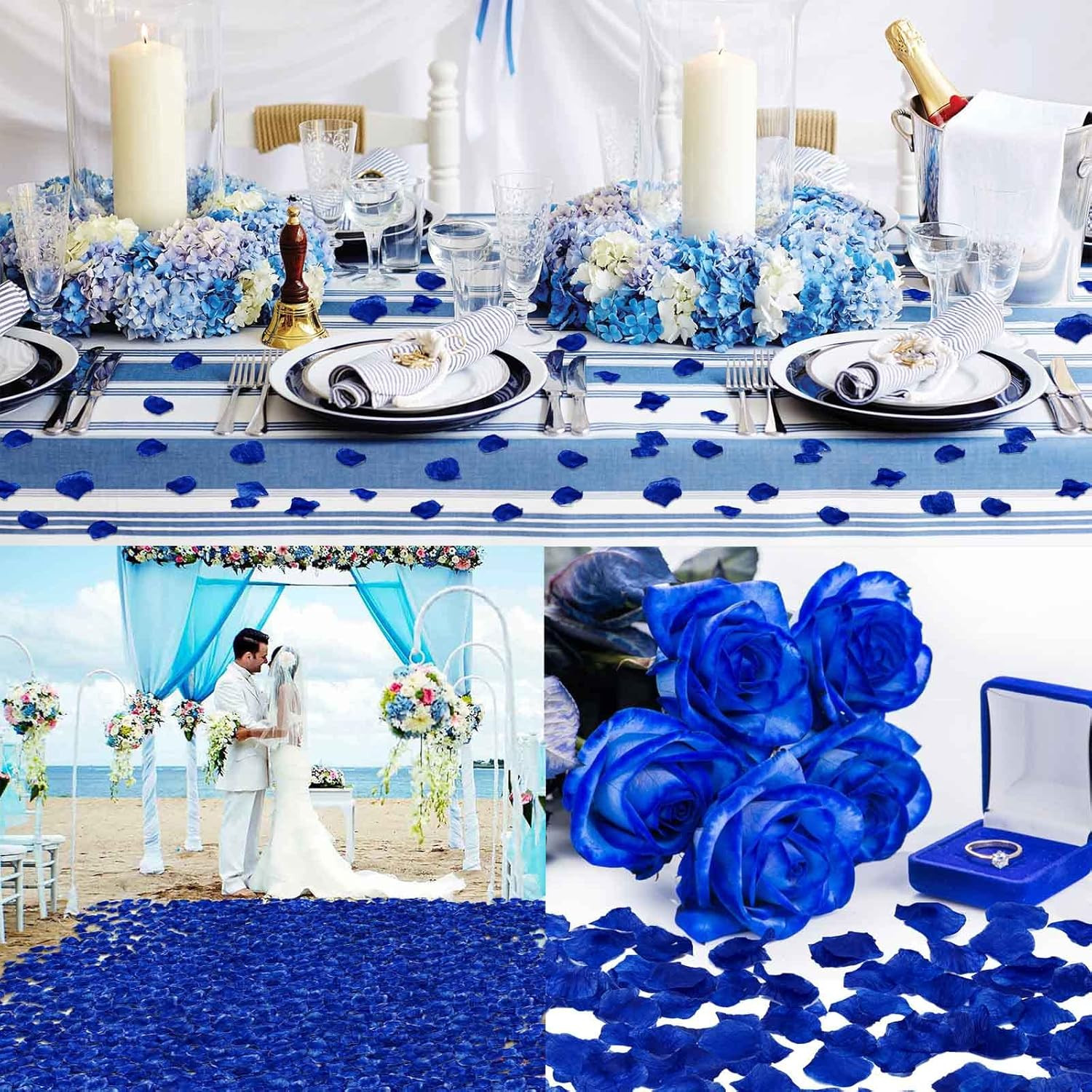5000 Pcs Rose Petals Artificial Flower for Valentine’S Wedding Decor Romantic Ni