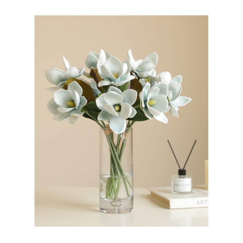 for magnolia Artificial Flower Bouquet for Wedding For Home Decor Photography