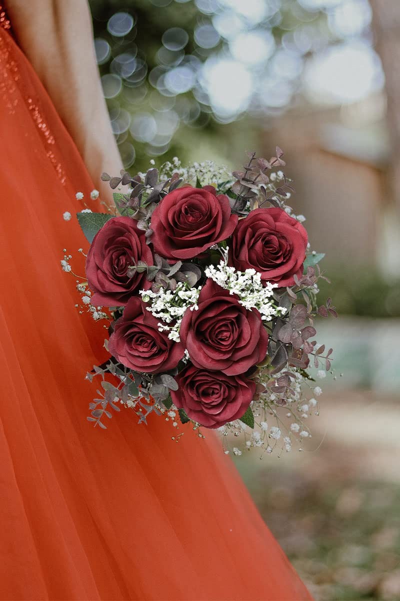 Artificial Rose Flower Artificial Flowers Flower With Long Stem Silk Roses Bouqu