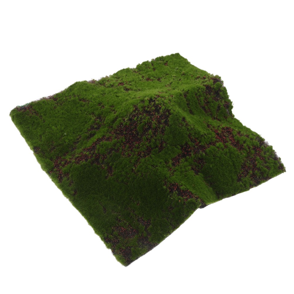 Craft Moss Imitation Mat Artificial Green Simulated Lawn Effect Carpet