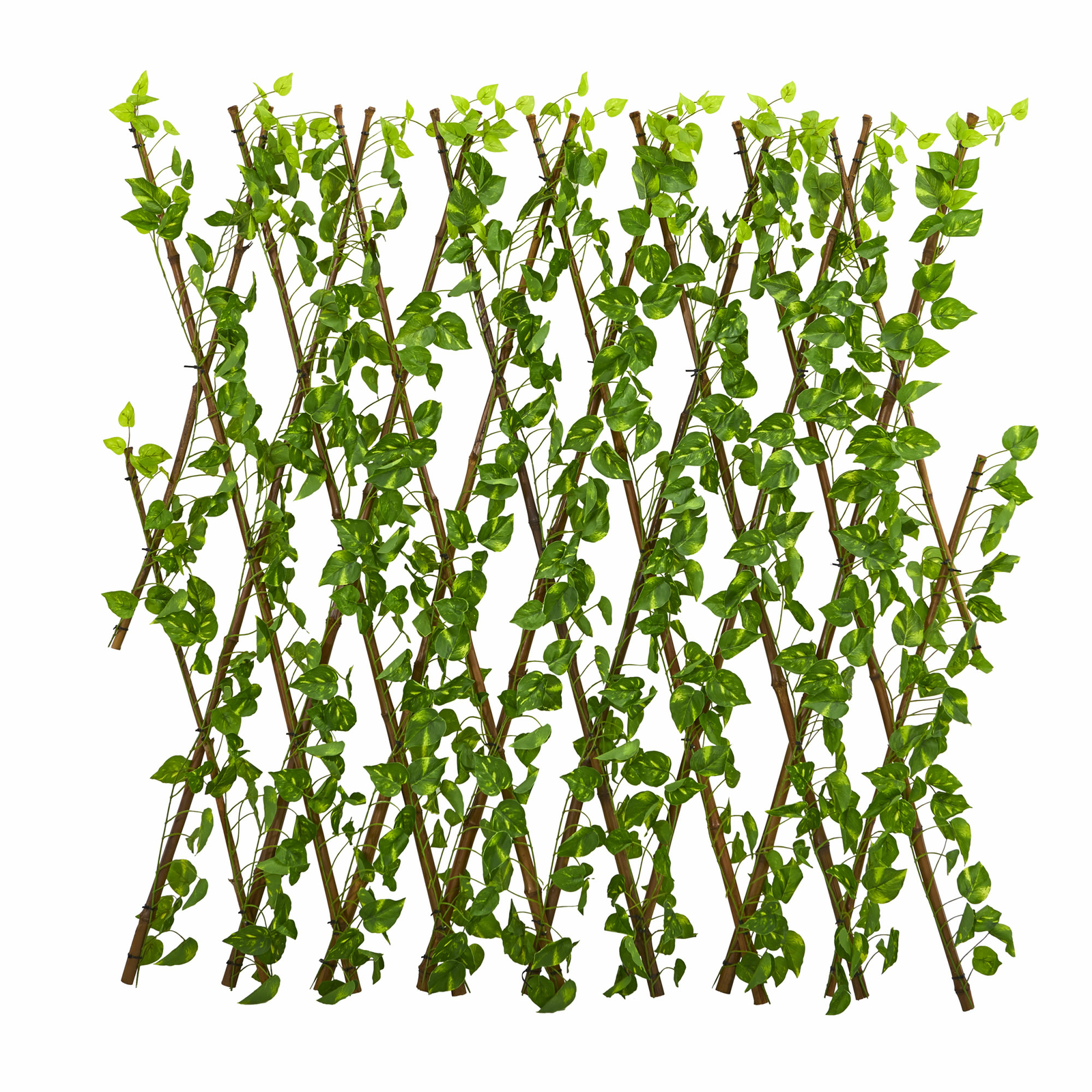 47” Pothos Expandable Fence UV Resistant & Waterproof Nearly Natural Home Decor