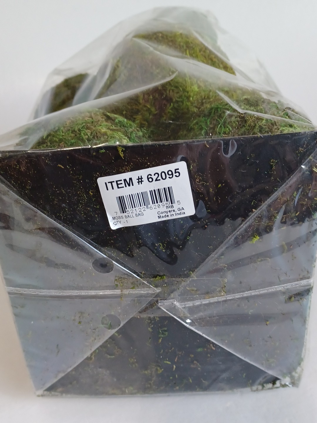 Wildflower Collection 1 Bag Of Decorative Moss Balls, Various Greens & Sizes