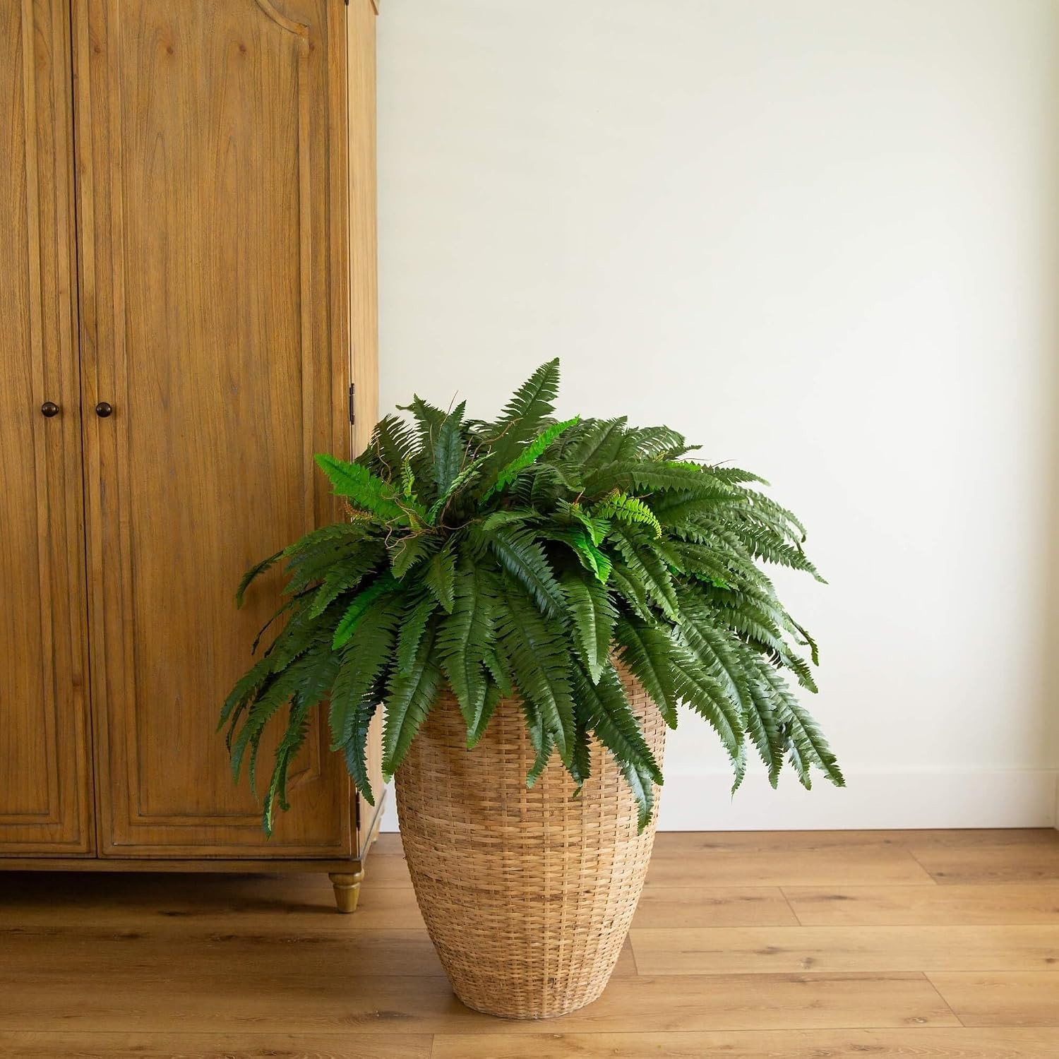 Realistic 48″ Artificial Ferns Set | Home and Office Decor