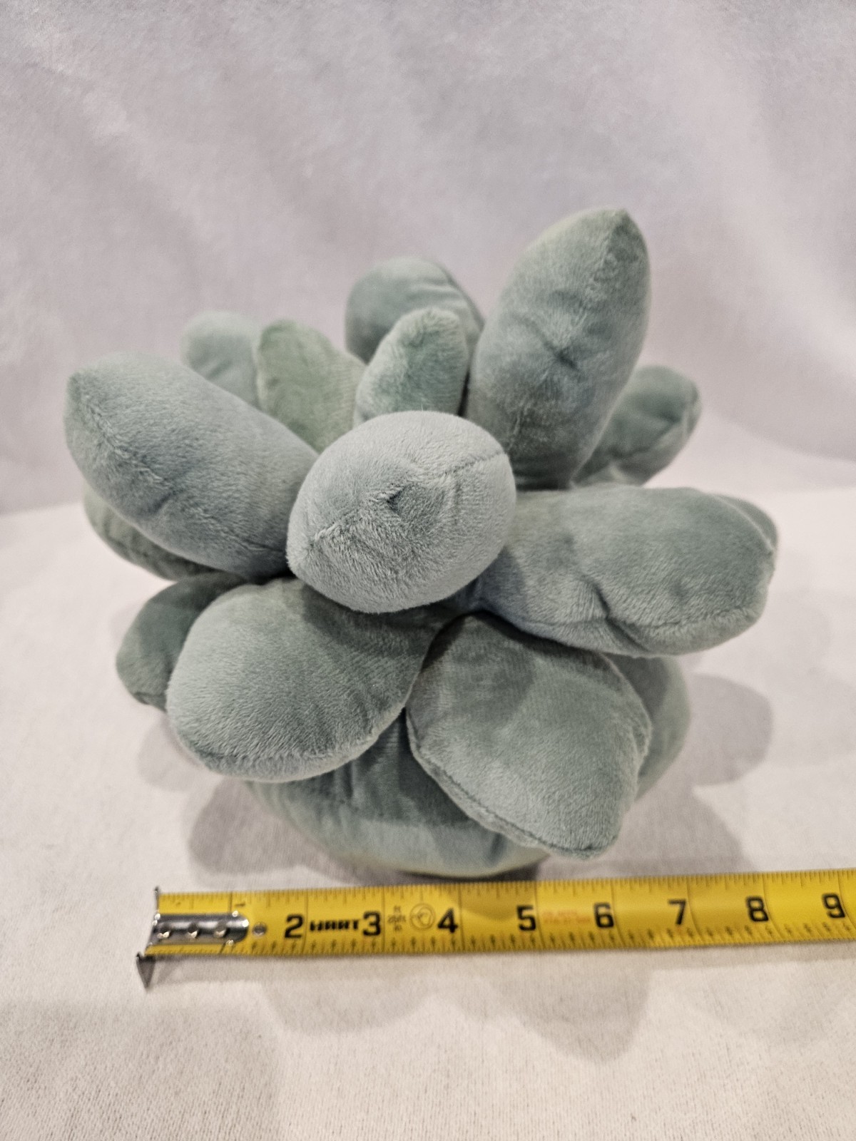 Plush Fabric Succulent Green Houseplant Decor Leaf & Foliage Stuffed Toy