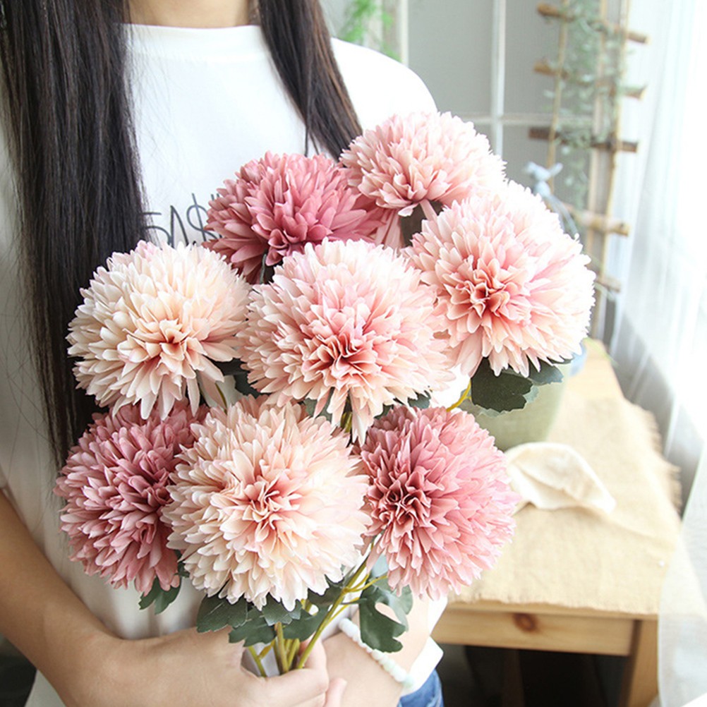 10 Pcs Simulation Flower for Centerpieces Decorative Artificial Flowers