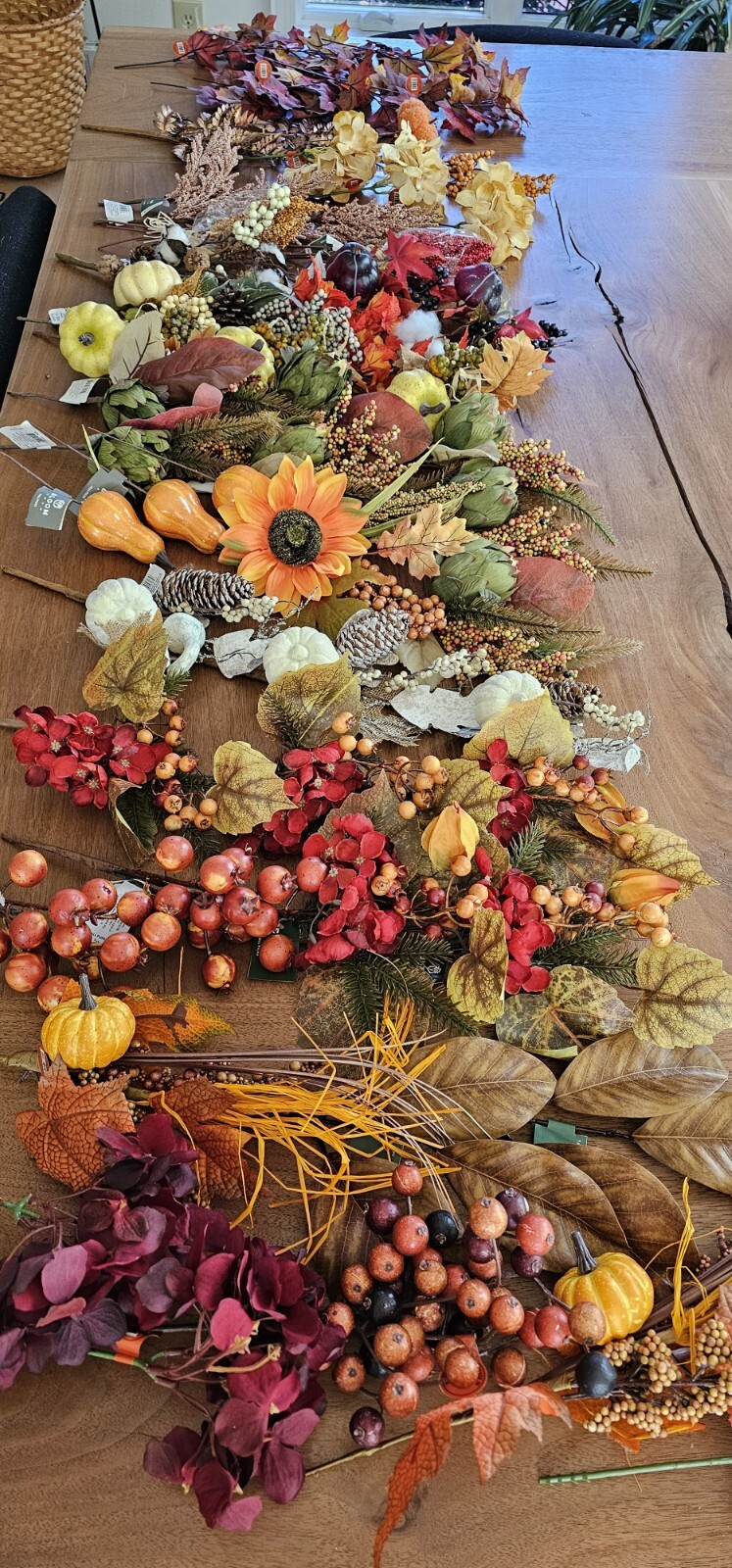 Fall Autumn Branches Stems Bundle Lot 60 BN