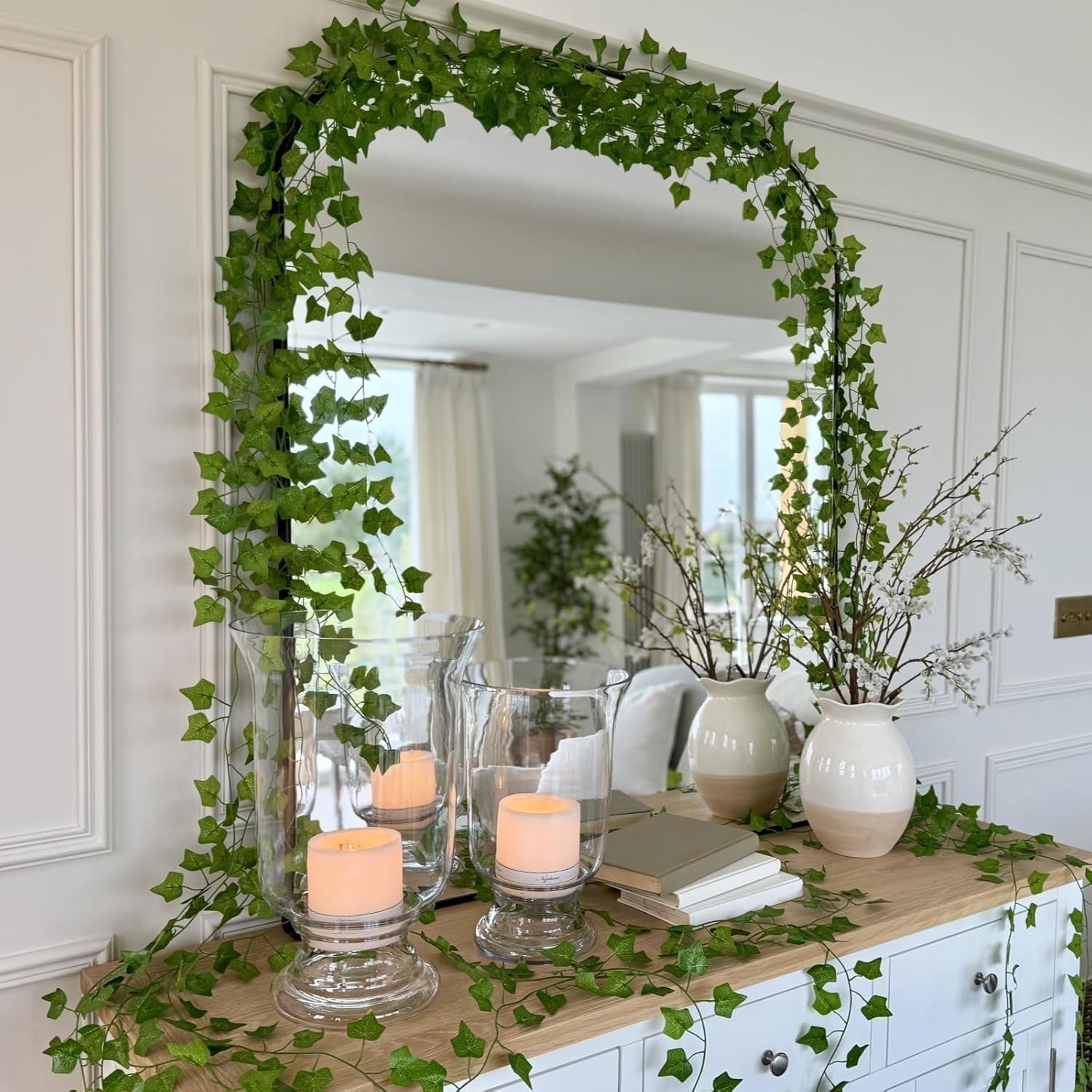 Realistic Artificial Ivy Vines – 12 Pack, Perfect for Parties & Weddings