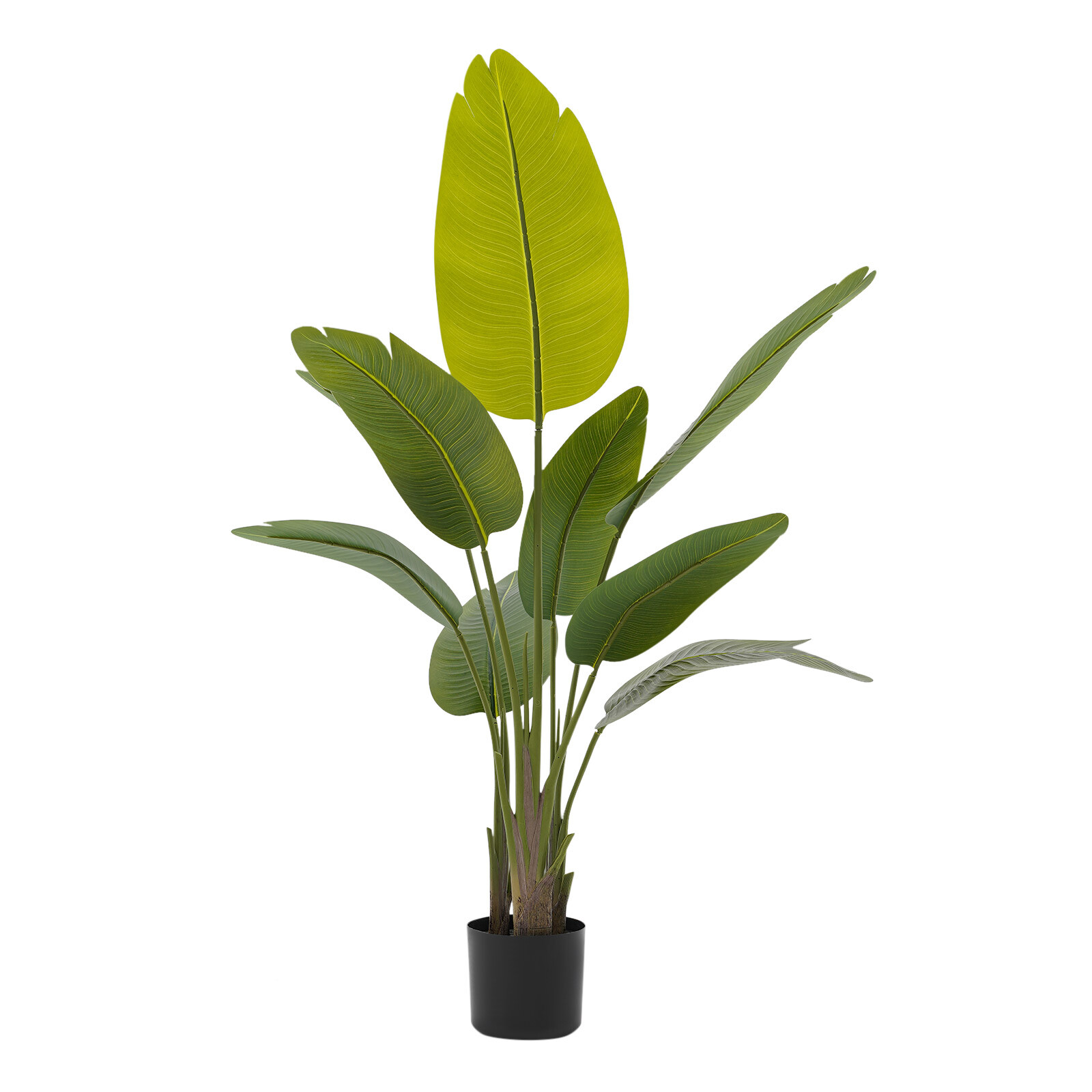 2Pcs Artificial Plants Indoor/Outdoor Fake Palm Faux Tree Home Office Decoration