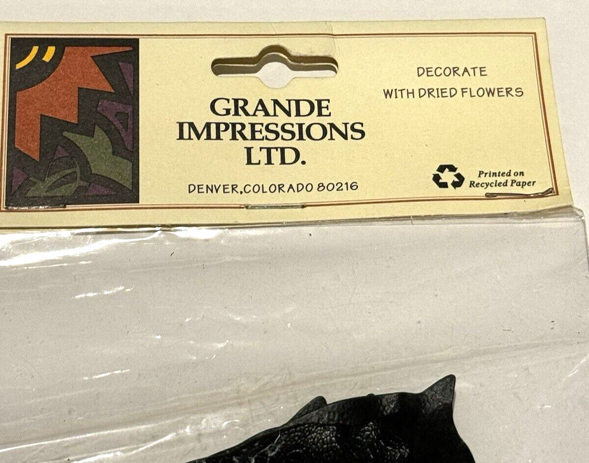 Grand Impressions Dried Florals Leaves Leaf Shark Green 822130 Wedding Craft NEW