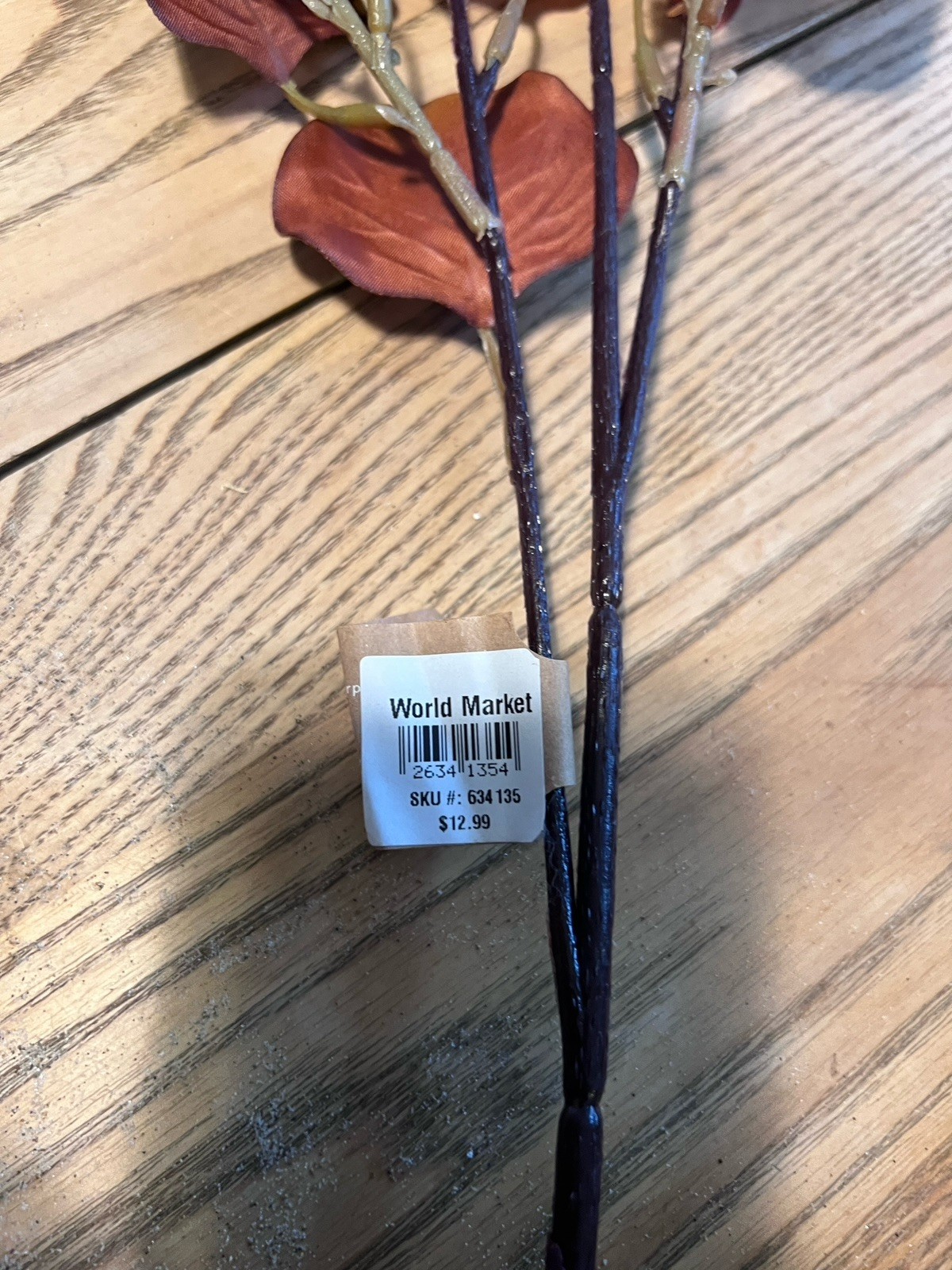 6 Stems Faux Echinacea Pomegranate Garden Wedding