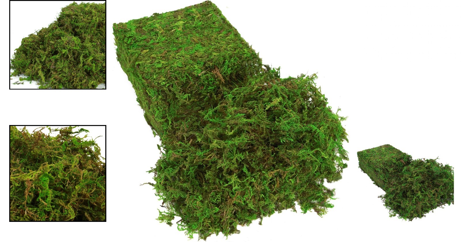 Artificial Fake Moss for Plants Indoor, 16OZ Green Moss for Crafts for Faux P…