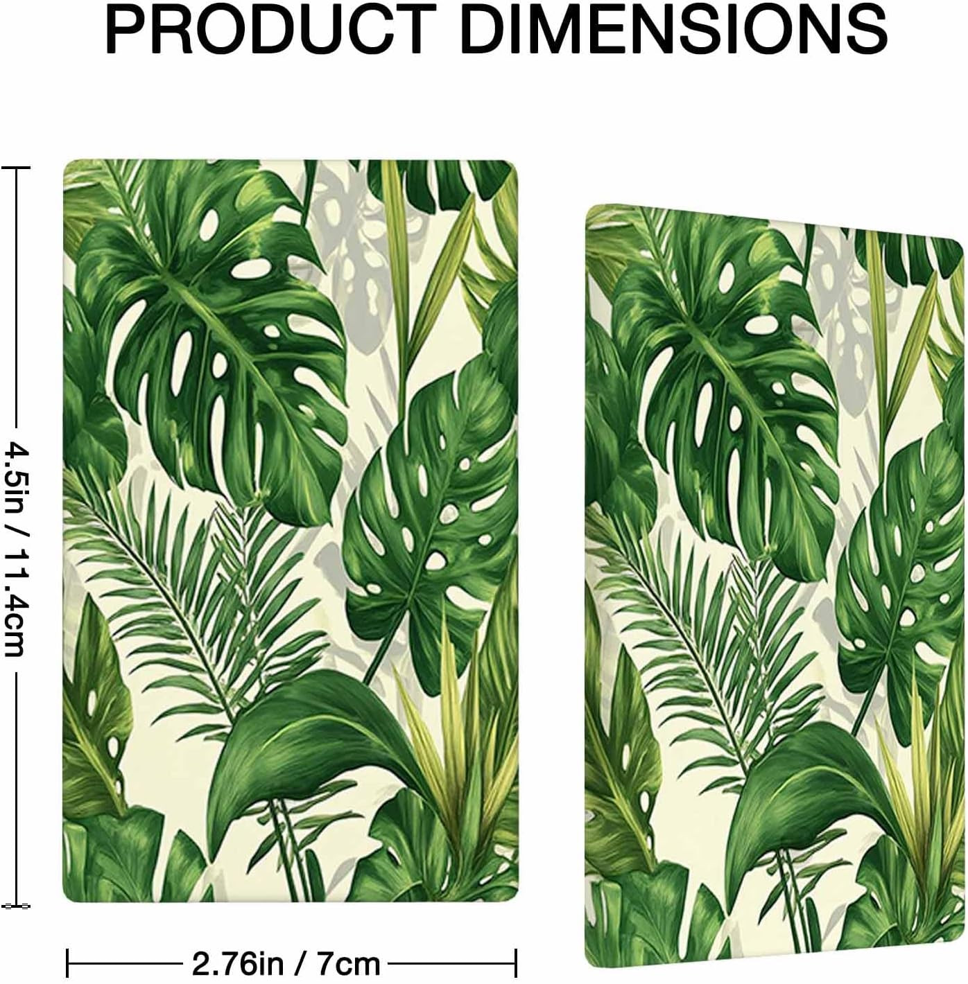 Green Palm Leaf Blank Light Wall Plate Plant Tree Banana Leaves Botany Blank …