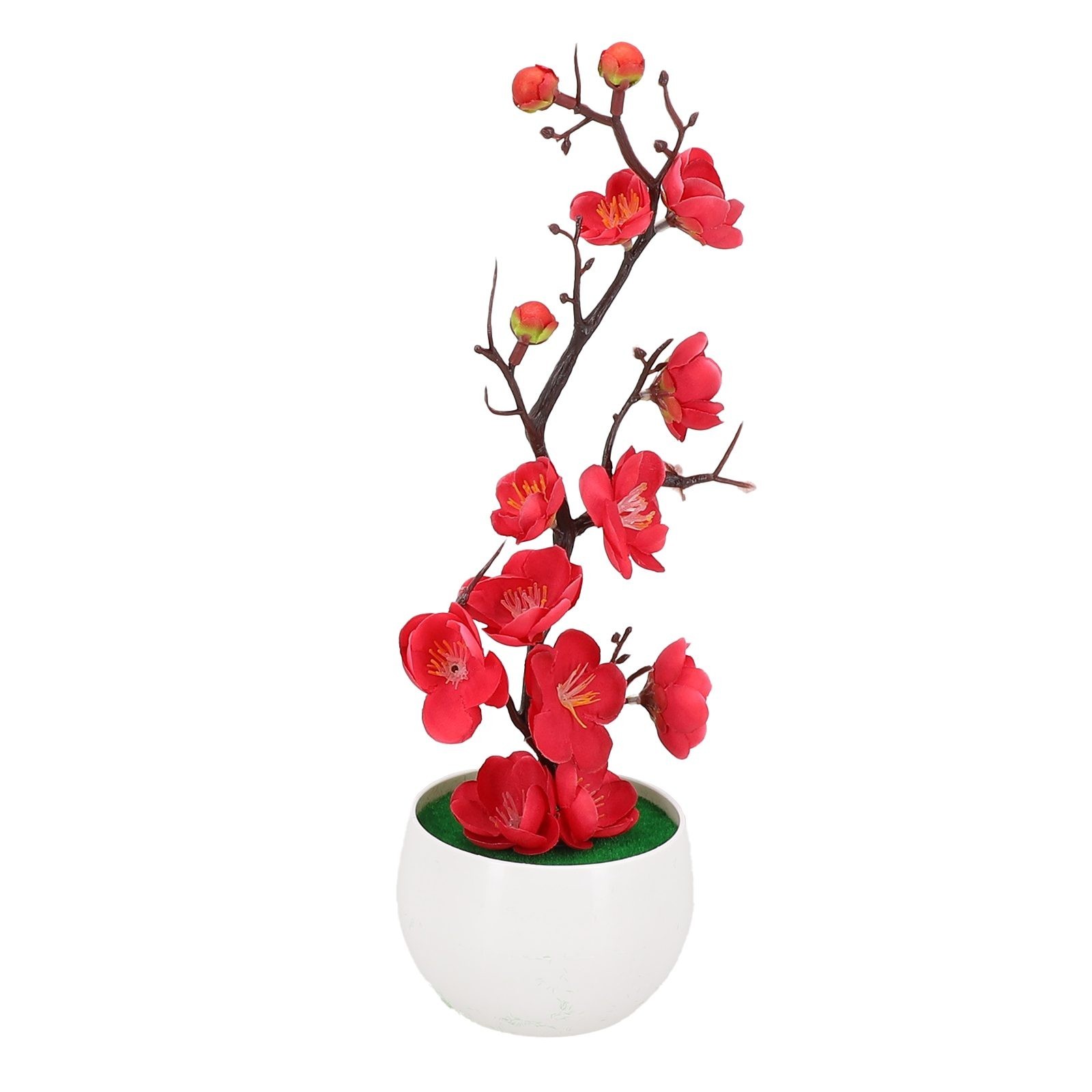 Artificial Potted Flower Flower Fake False Garden In Pot Indoor Outdoor