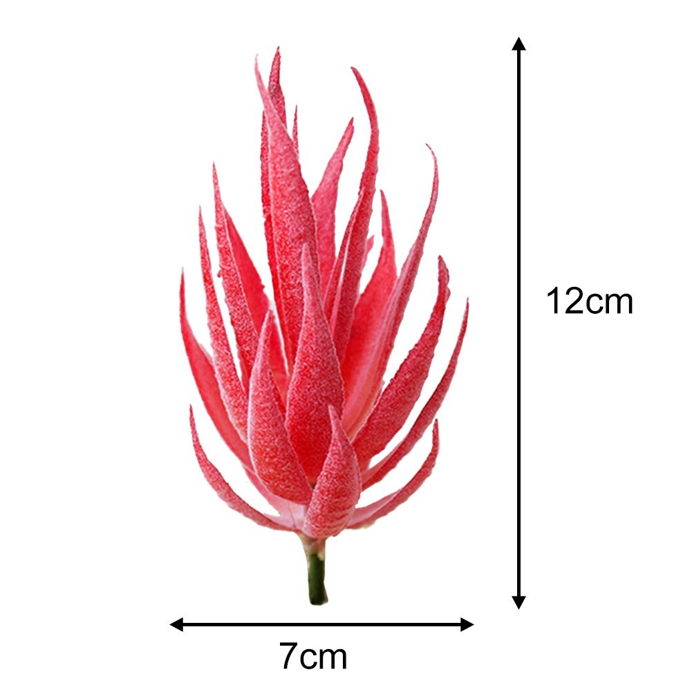 Fresh and Vibrant Artificial Aloe Plant Realistic Simulation Fake Flower