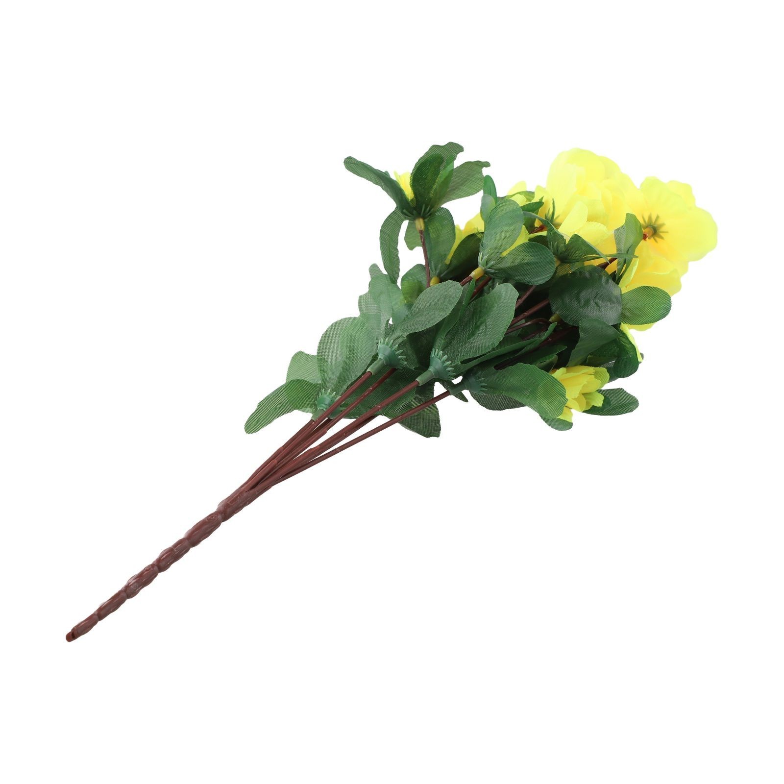 Artificial Azalea Flowers for Vase and Table Decor with Flexible Stems