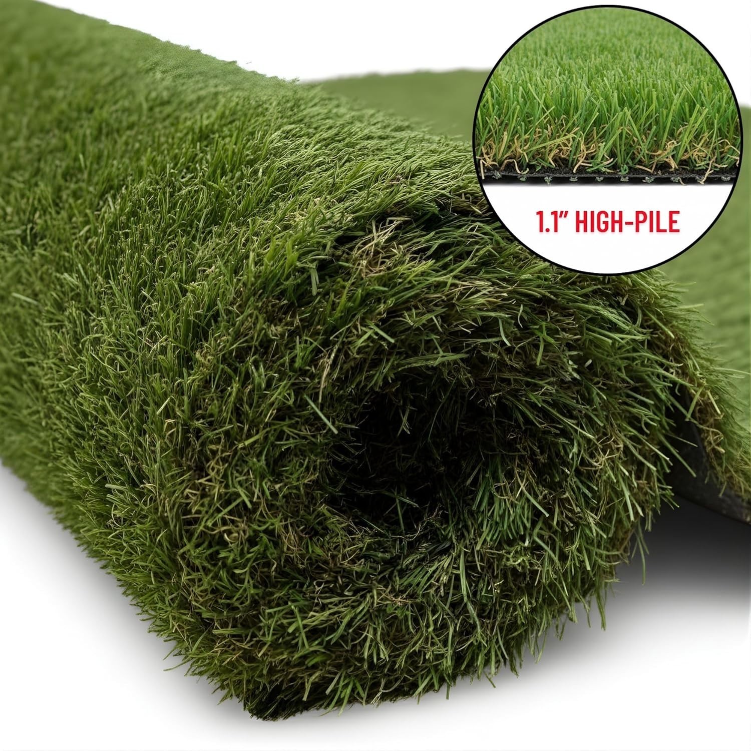 Decorative Grass Border Runner | Indoor Outdoor Natural Look