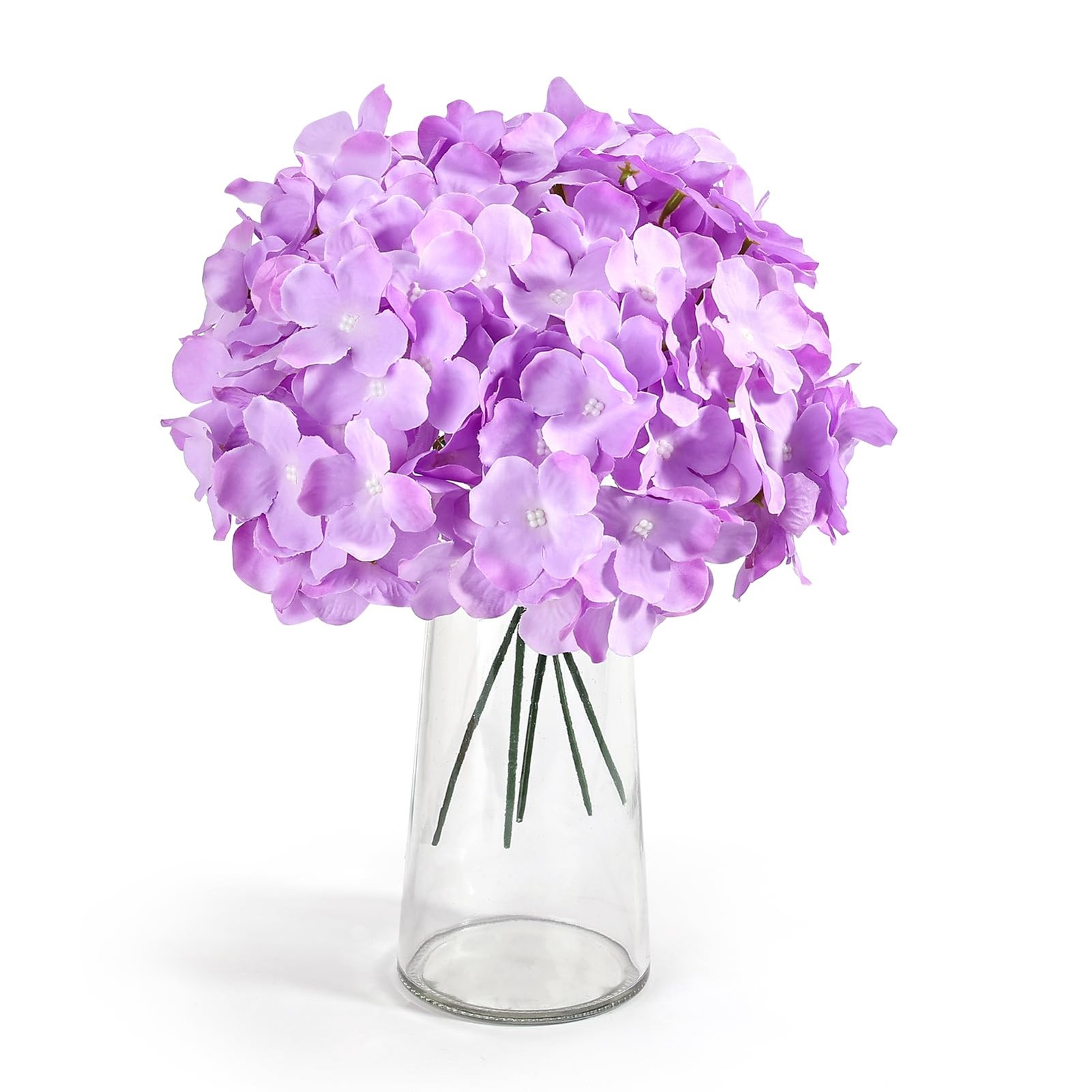 Auihiay Purple Hydrangea Bulk 204Pcs