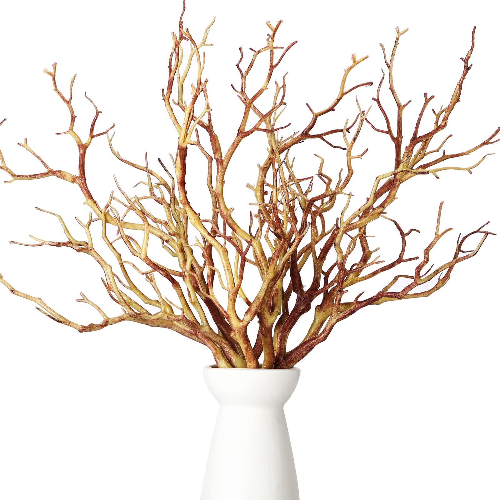 13.8 Inch Small Manzanita Branches Plastic Faux Branches Artificial Antler Sh…