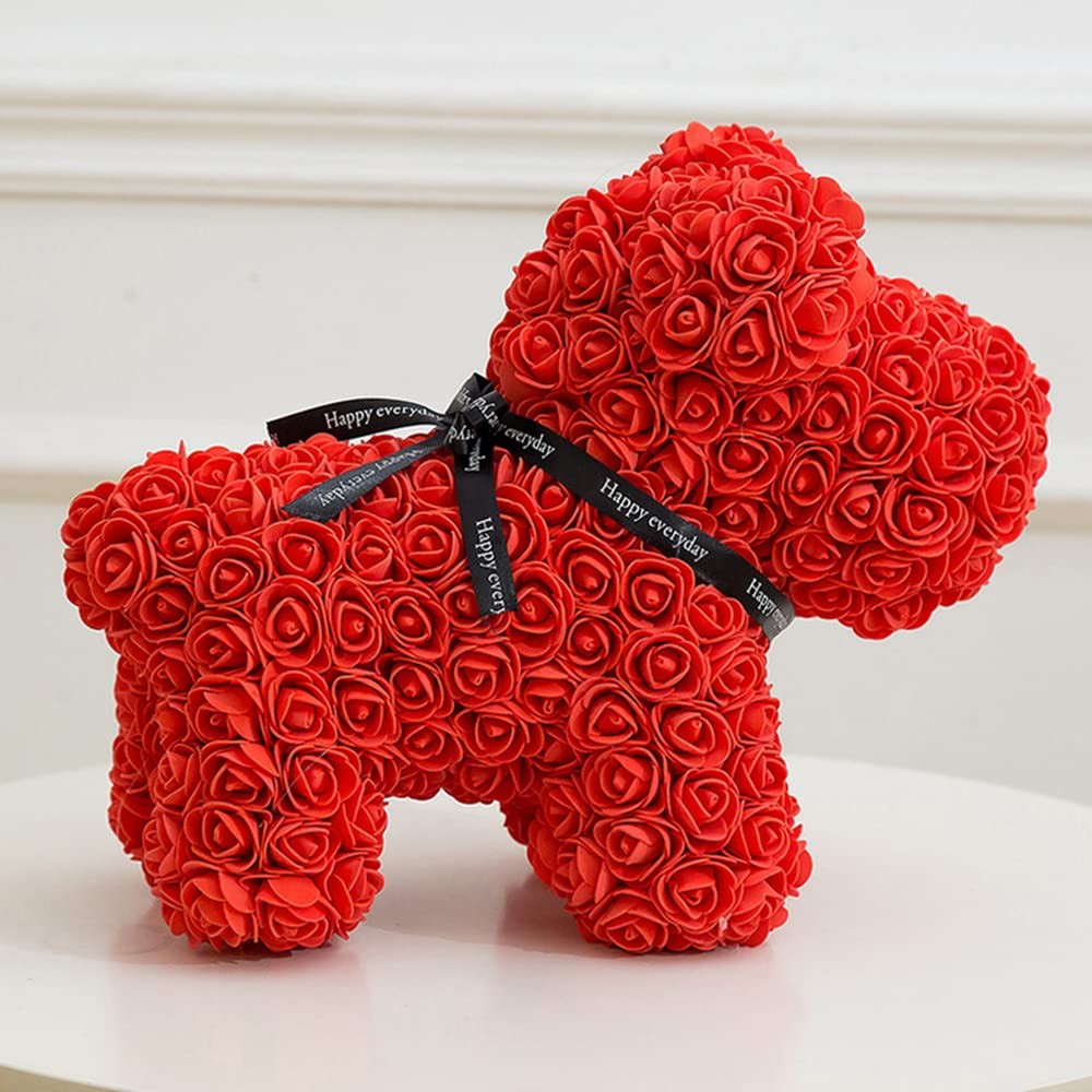 Mini Fake Roses Artificial Flowers Red Foam Rose Head DIY Craft 100 PCS