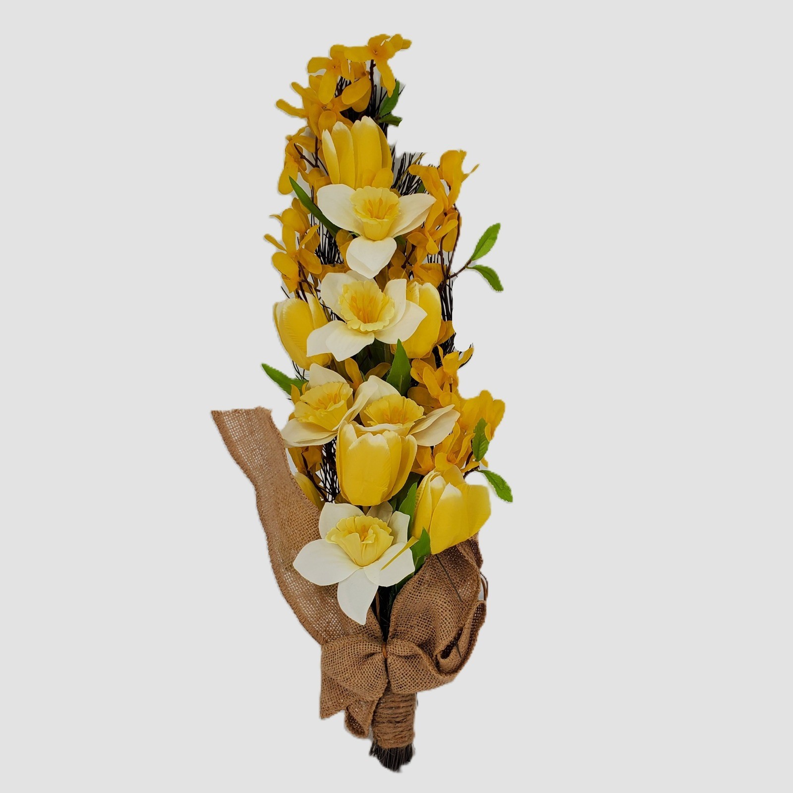 Sonoma Goods For Life Artificial Bouquet Yellow Daffodil Tulip Spring Floral New