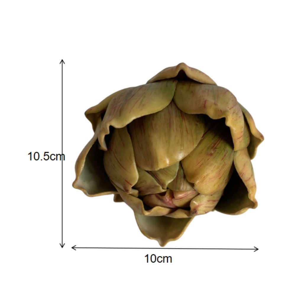 Artificial Artichokes 10 cm Long Sturdy Material for Lasting Home Decoration