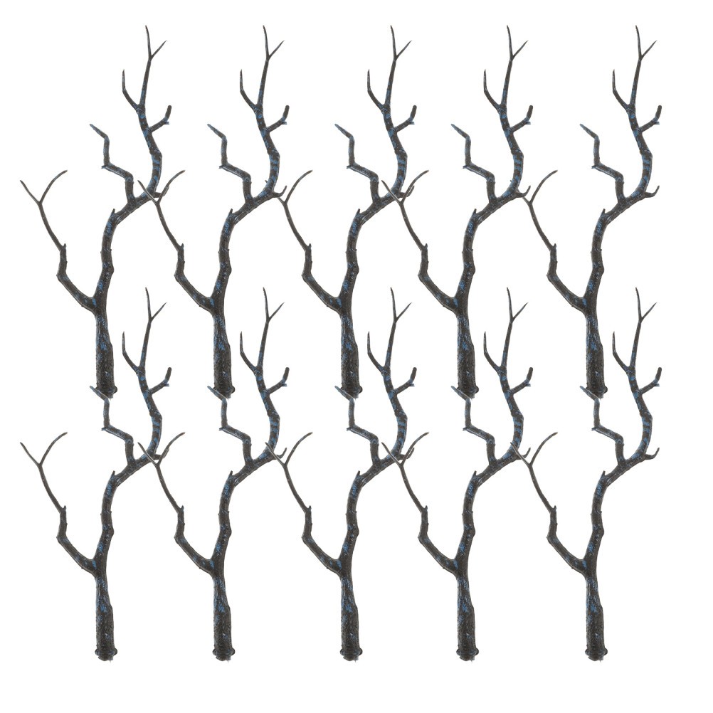 10 Pcs Artificial Tree Branches Plastic Twigs Decorative Diy Fake Branches