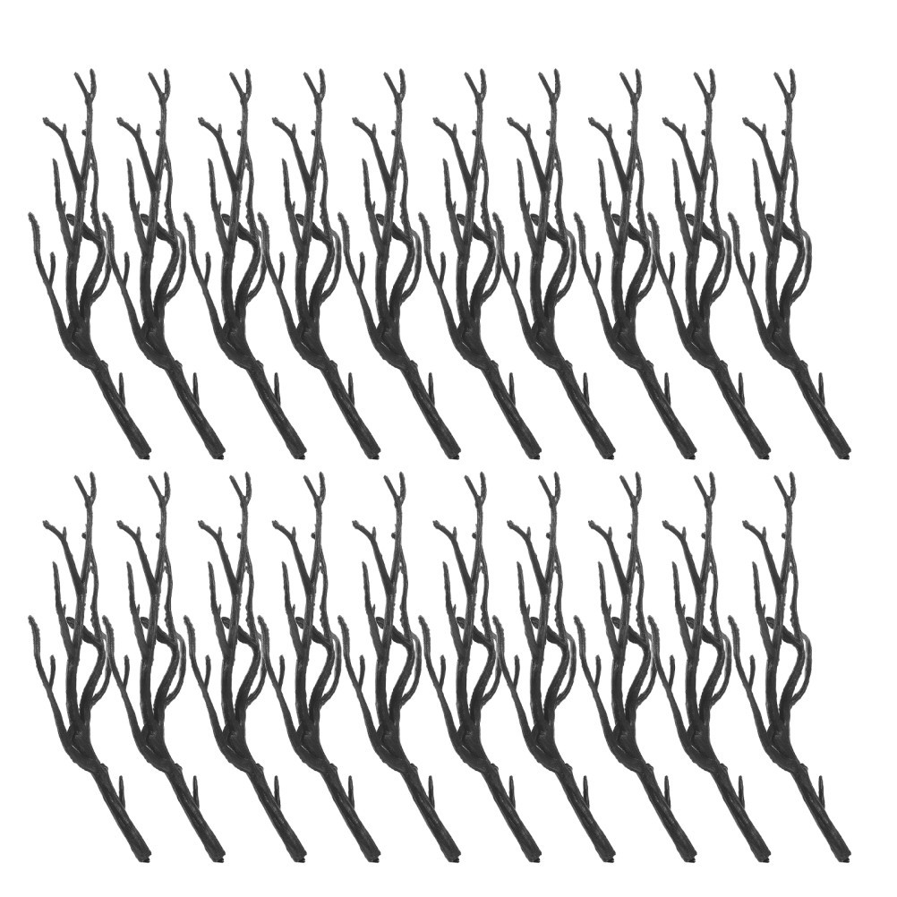 20 Pcs Dried Tree Branches for Decorating Fake Craft Twigs Artificial Limbs