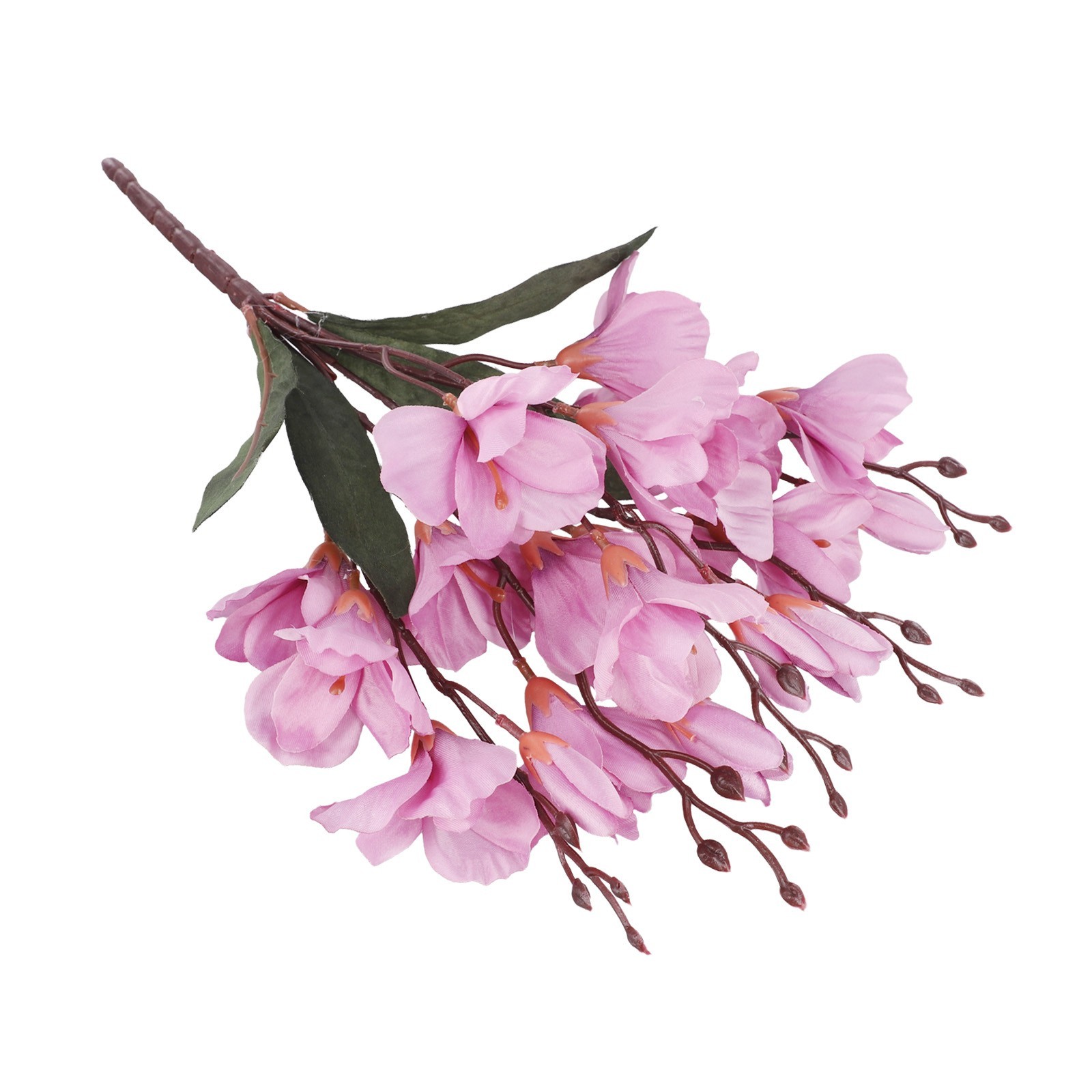 Artificial Magnolia Flower Bouquet 5 Prongs 20 Heads Beauty that Lasts