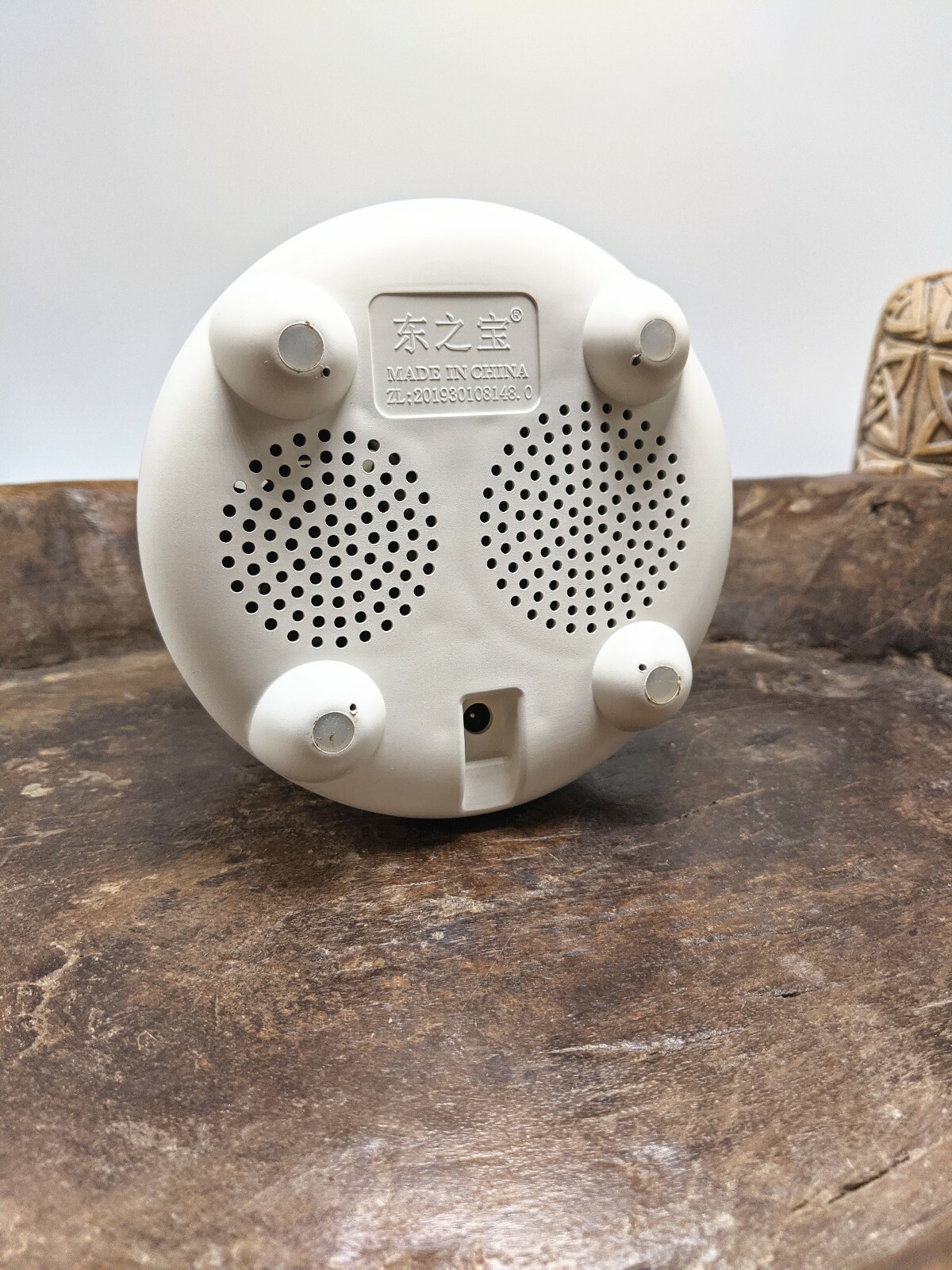 Essential Oil Diffuser Speaker Bluetooth WHITE Humidifier w/ LED Night Light