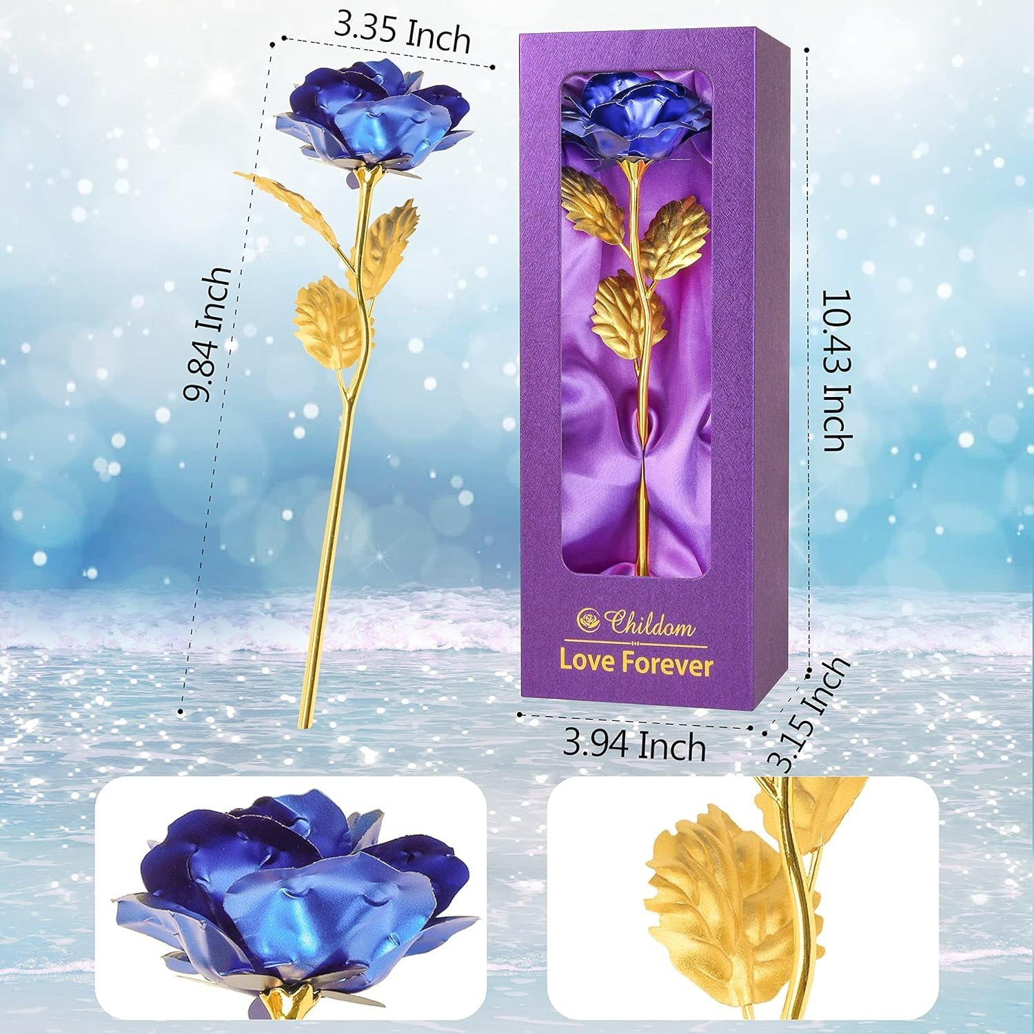 Valentines Day Rose Gifts for Her,Birthday Gifts for Women,Mothers Day Flower…
