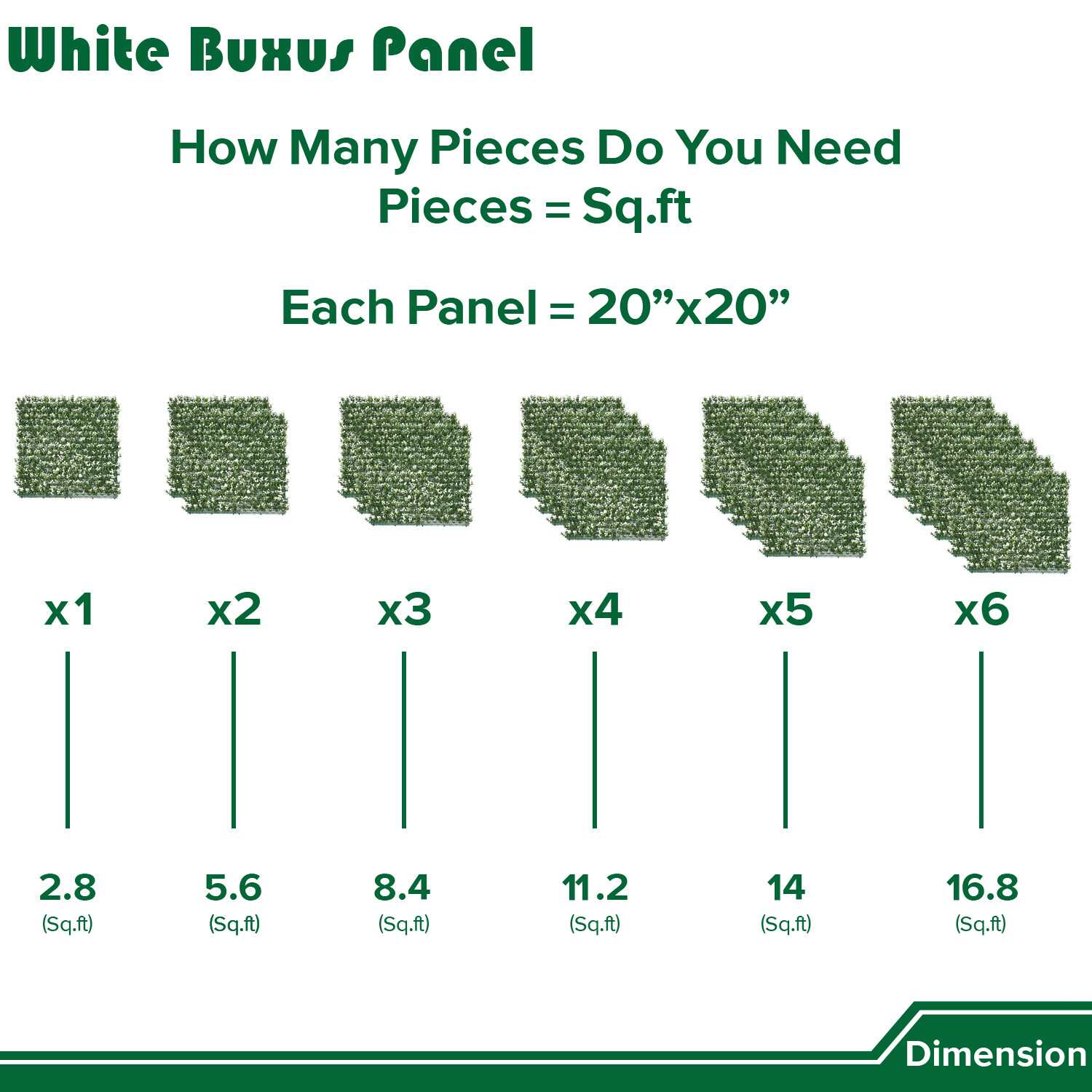 20″ Artificial Plant Faux White Buxus Privacy Fence With Cover Back Grass Mats