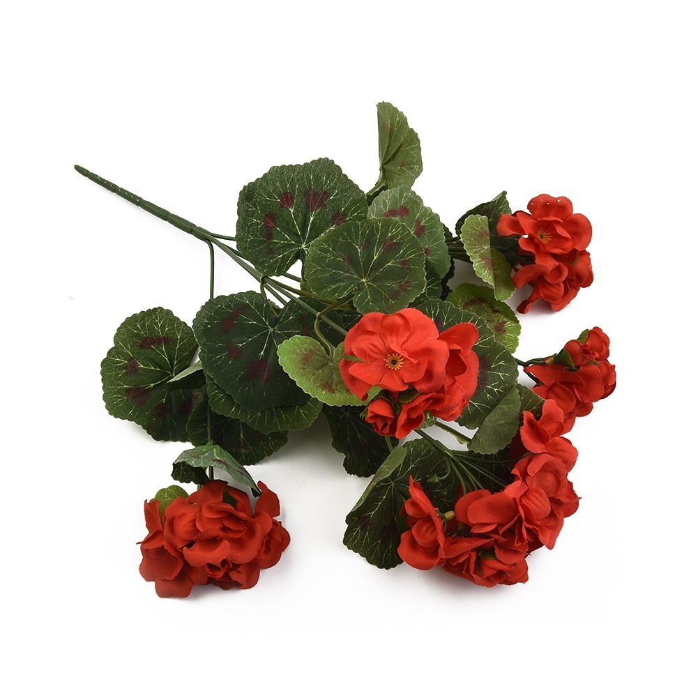 Elegant Artificial Geranium Flowers Add a Touch of Color to Your Space