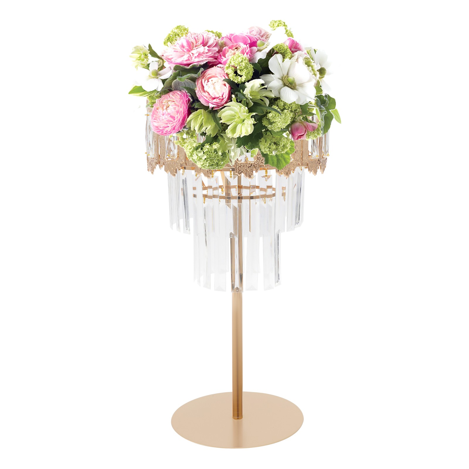 Flower Stand Centerpiece for Birthday Party Weddings Decoration Flowers Stand
