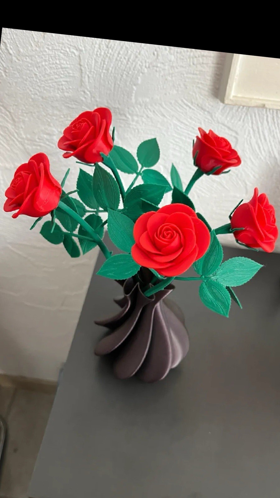 CUSTOM 3D PRINTED ROSES AND BOUQUET