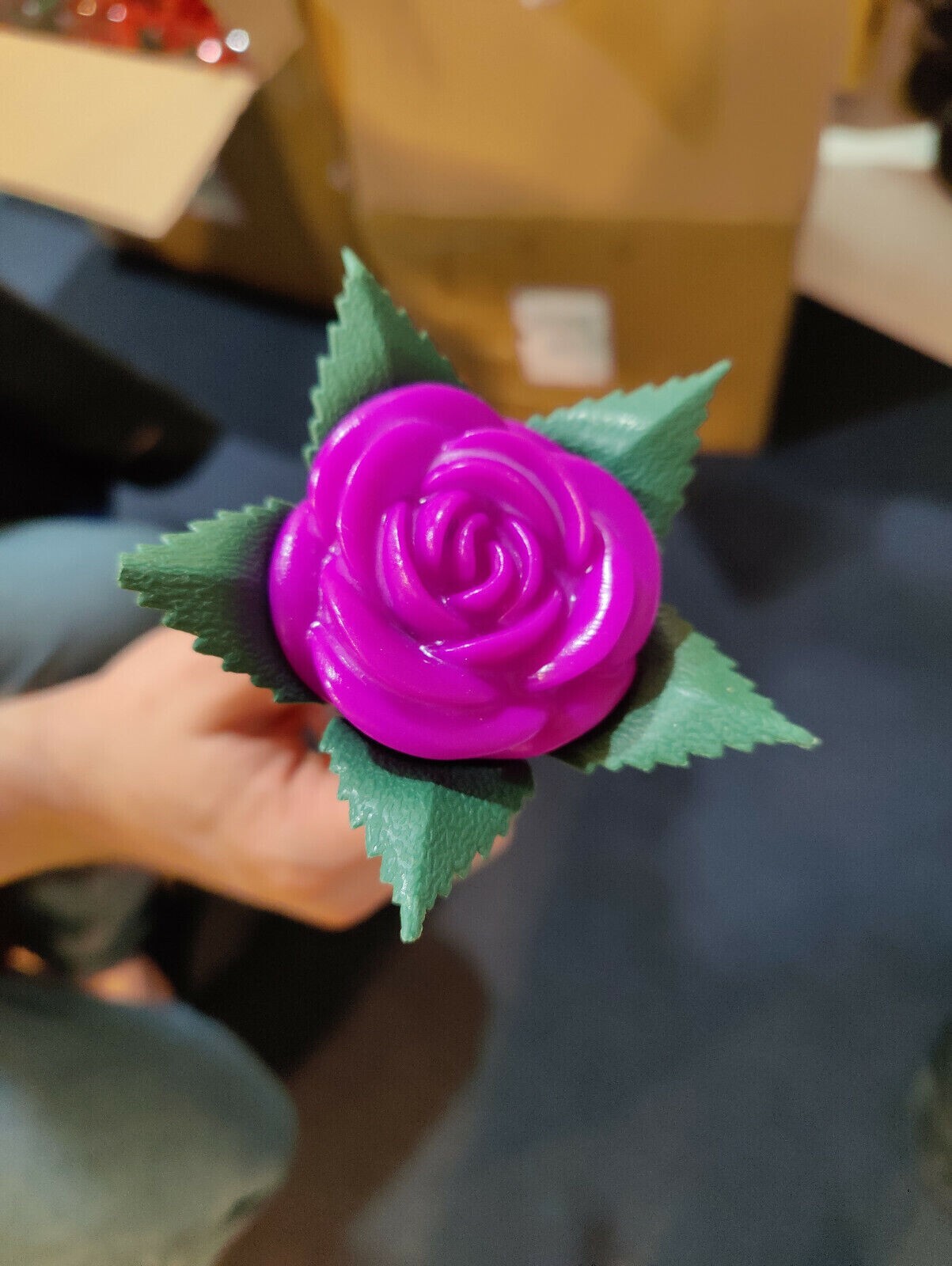 NEW Led Light Up Plastic Garden Roses Red, Pink, Purple, Yellow, or Blue