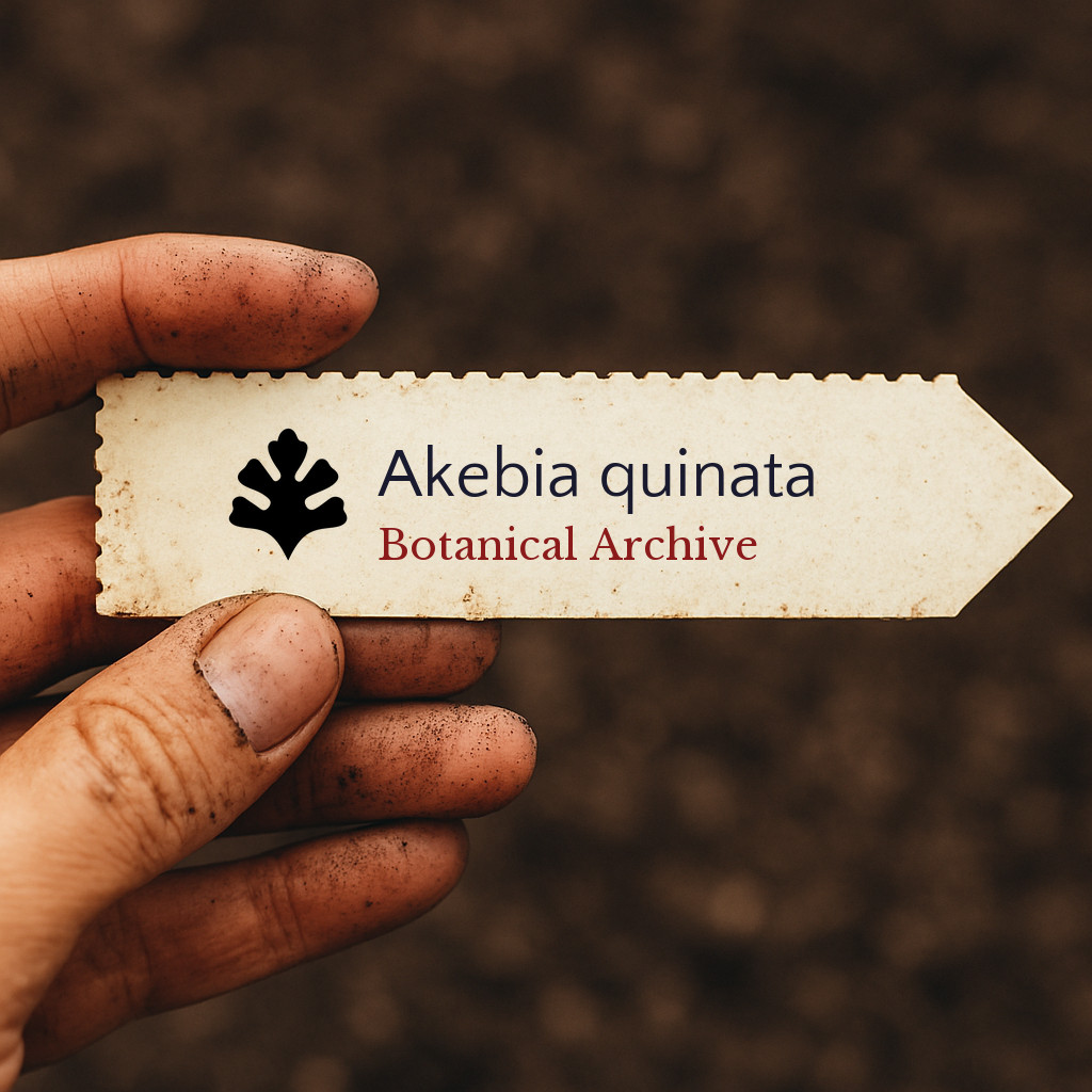 Akebia quinata SEEDS – Chocolate vine | Five-leaf akebia