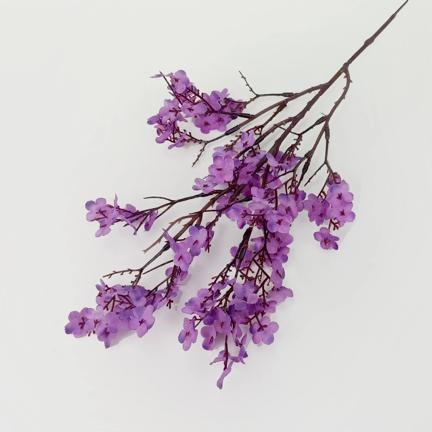 Artificial Flowers Cherry Blossoms Baby’s Breath Gypsophila Fake Flowers DIY Wed