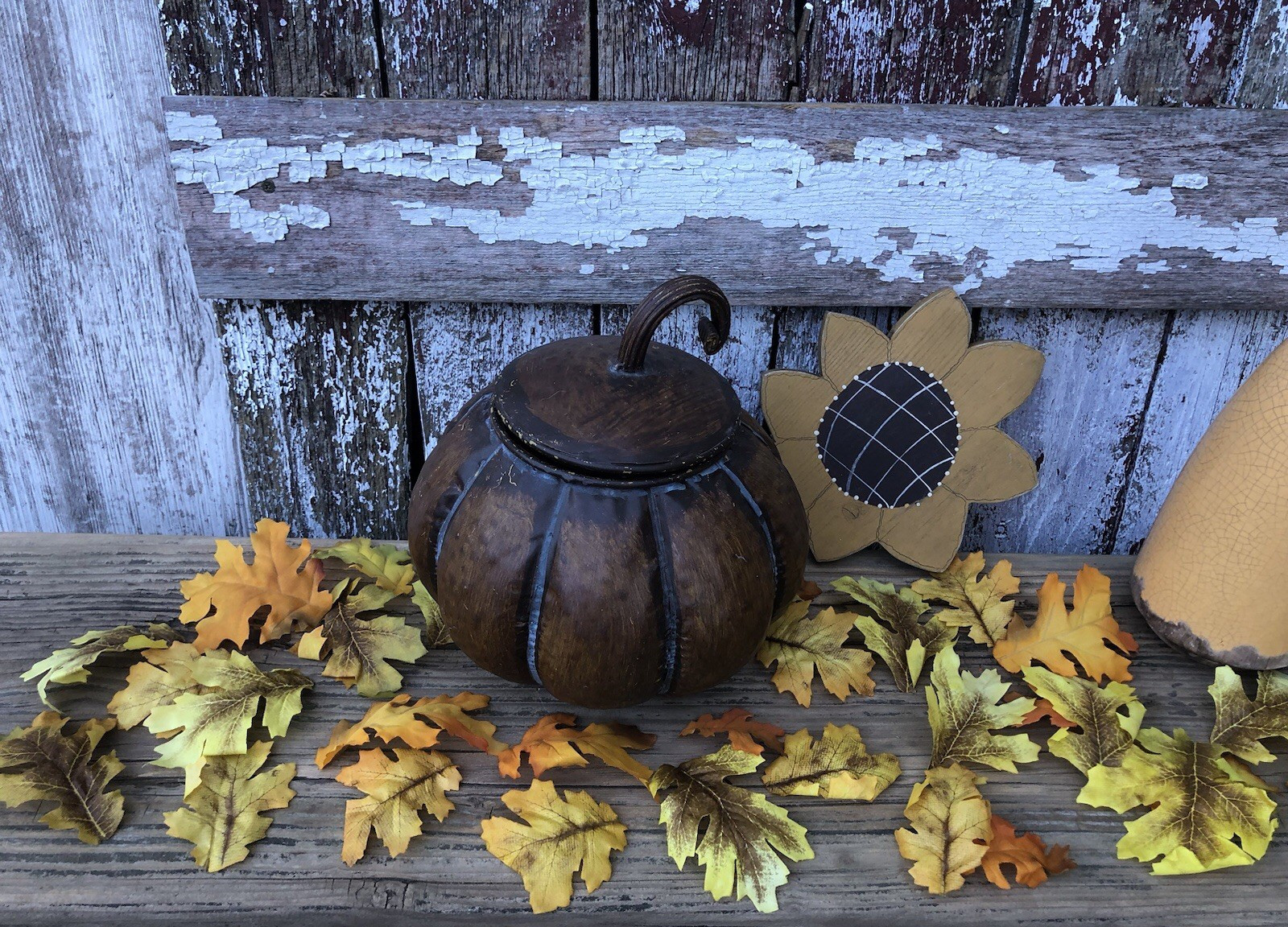 36 Sunny Ridge Oak Fall Leaves Autumn Artificial LOOSE in A BAG Wedding Decor