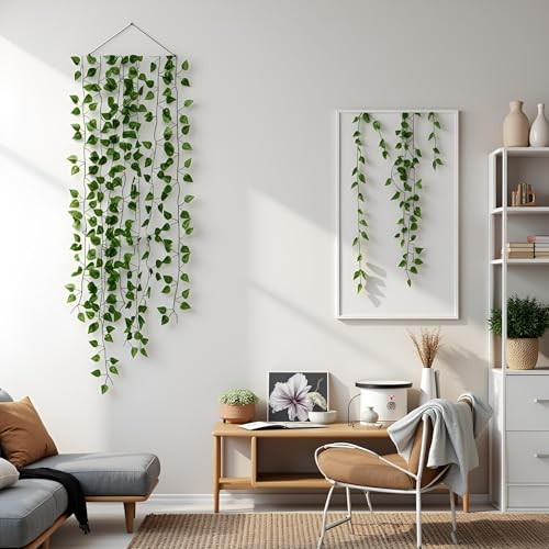 270 Ft 36 Pack Artificial Ivy Garland Greenery Vine Leaves for Wall Decor