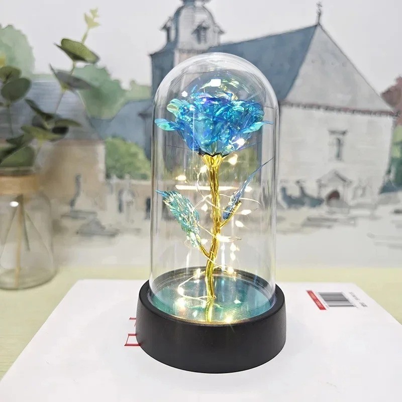 Eternal LED Rose Flower Gift for Valentine Anniversary Wedding Gift/Décor