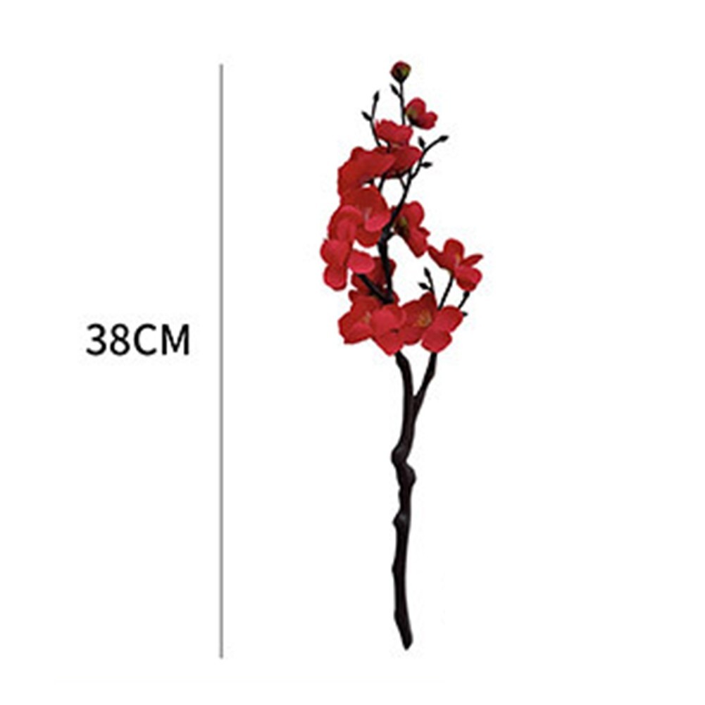 Fake Flower Arrangement Plum Blossom Bouquet Sustainable Choice Vibrant Colors