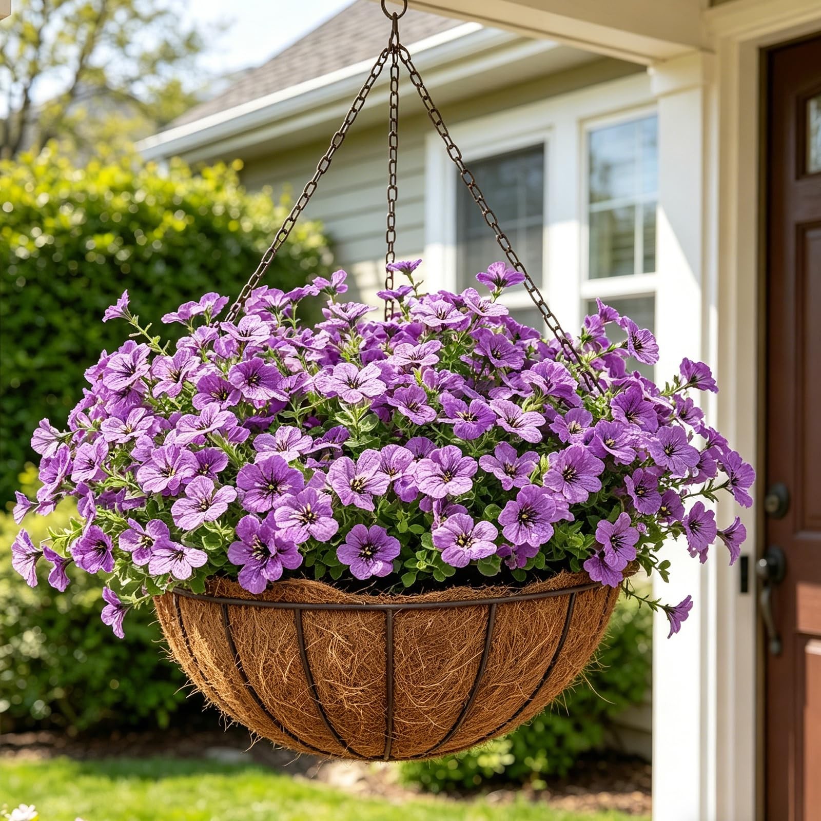 Artificial Flowers for Outdoors, 9 Bundles Artificial Plants & Flowers Outdoo…