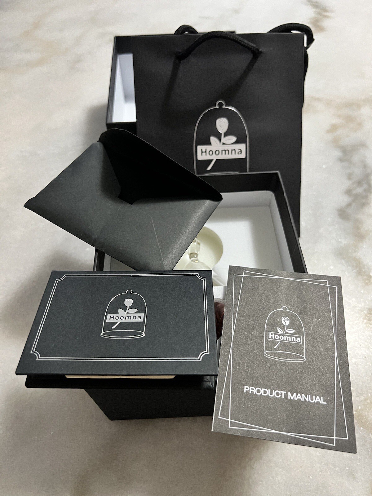 Hoomna Forever Preserved Rose Gift Set