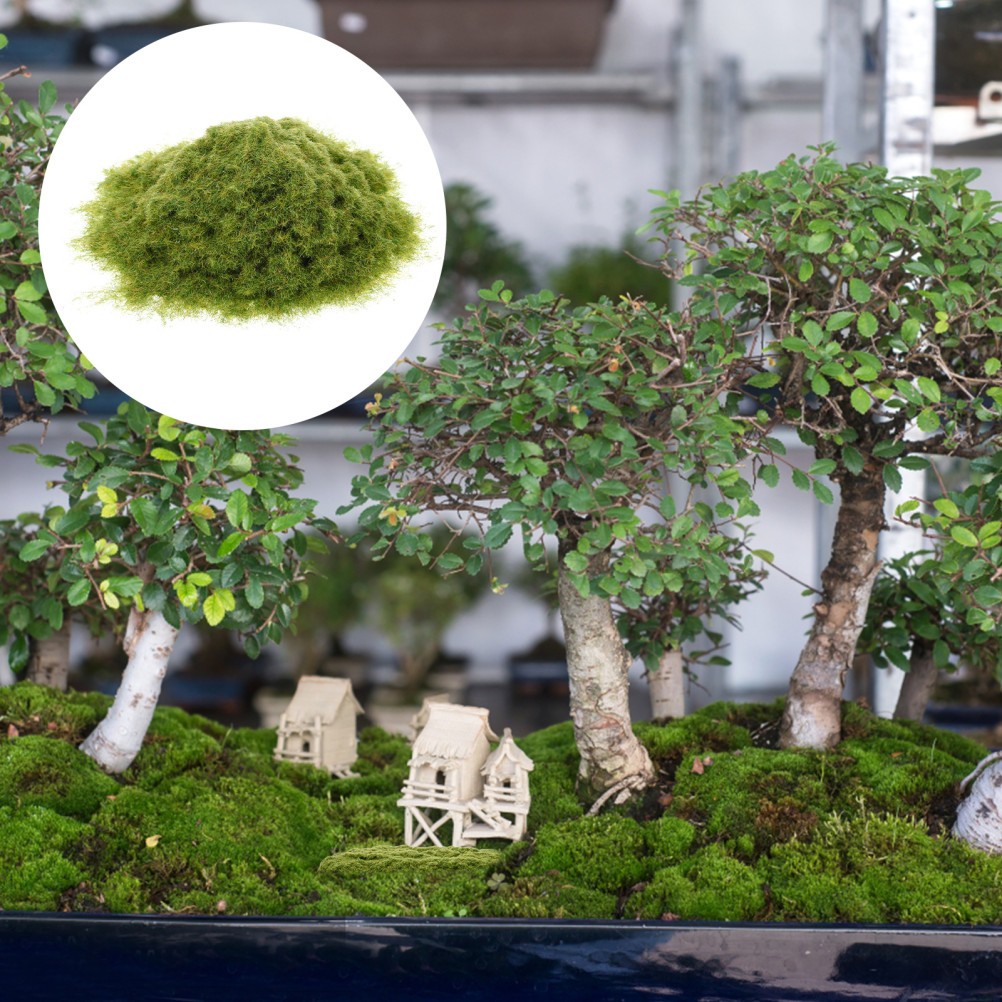 1 Pack Durable Nylon Artificial Moss for Decor Greenery Wedding Porch DIY Craft